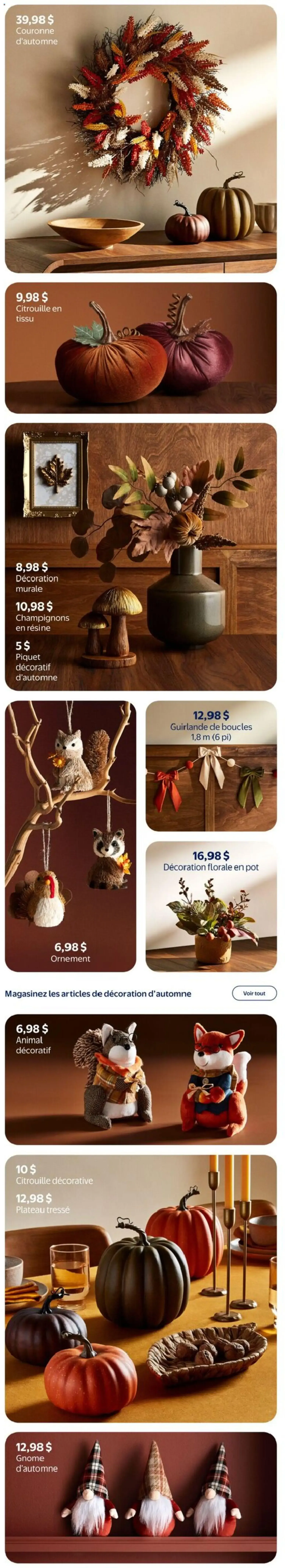 Walmart circulaire - Prêts pour l´automne from Sep 10, 2026 > weekly specials & deals from September 10 to October 21 2026 - flyer page 2