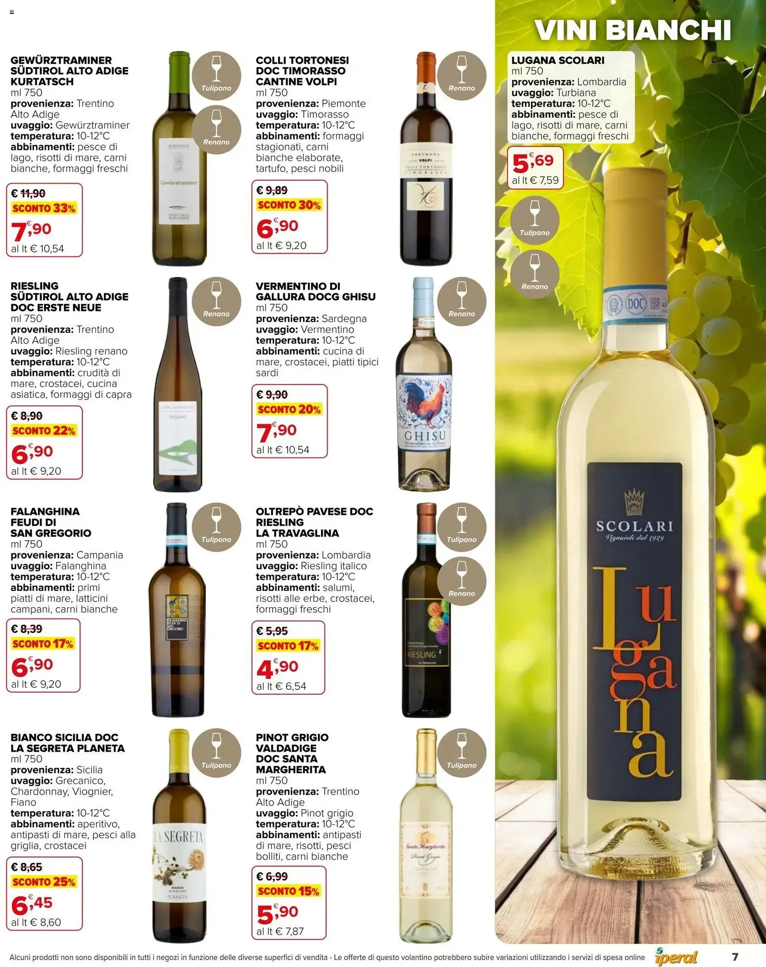 Nuovo Iperal volantino Fiera Del Vino dal 14/10/2026 > offerte anteprima 🛍️ da 14 ottobre a 27 ottobre di 2026 - Pagina del volantino 7