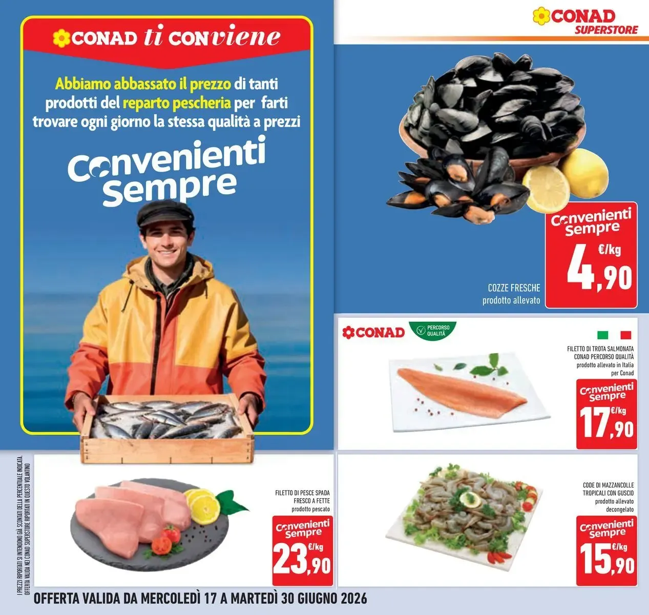 Sconti fino al 40% - Conad Superstore da 17 giugno a 30 giugno di 2026 - Pagina del volantino 10