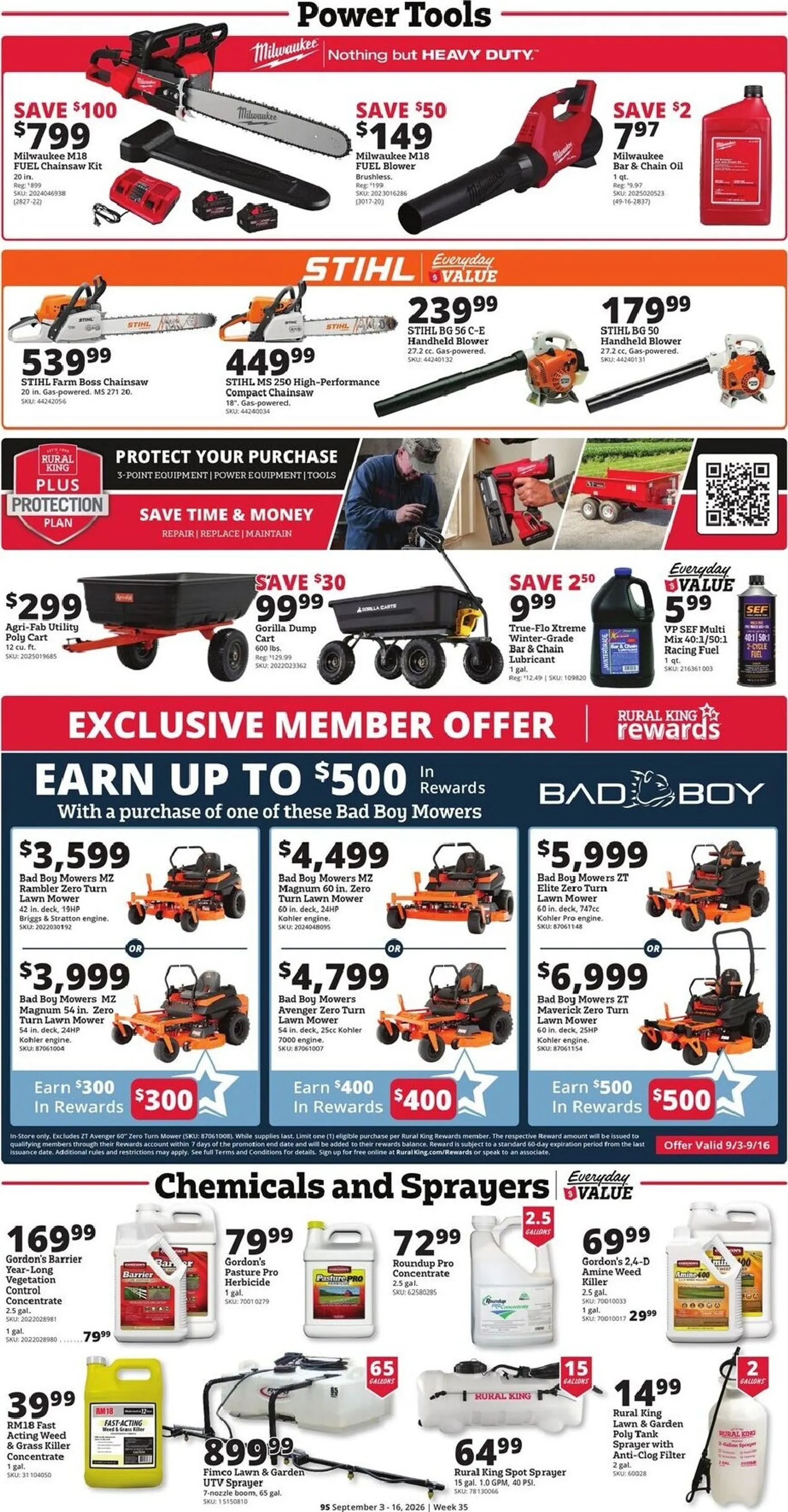 Weekly ad Rural King Compare & Save from September 3 to September 16 2026 - Page 11