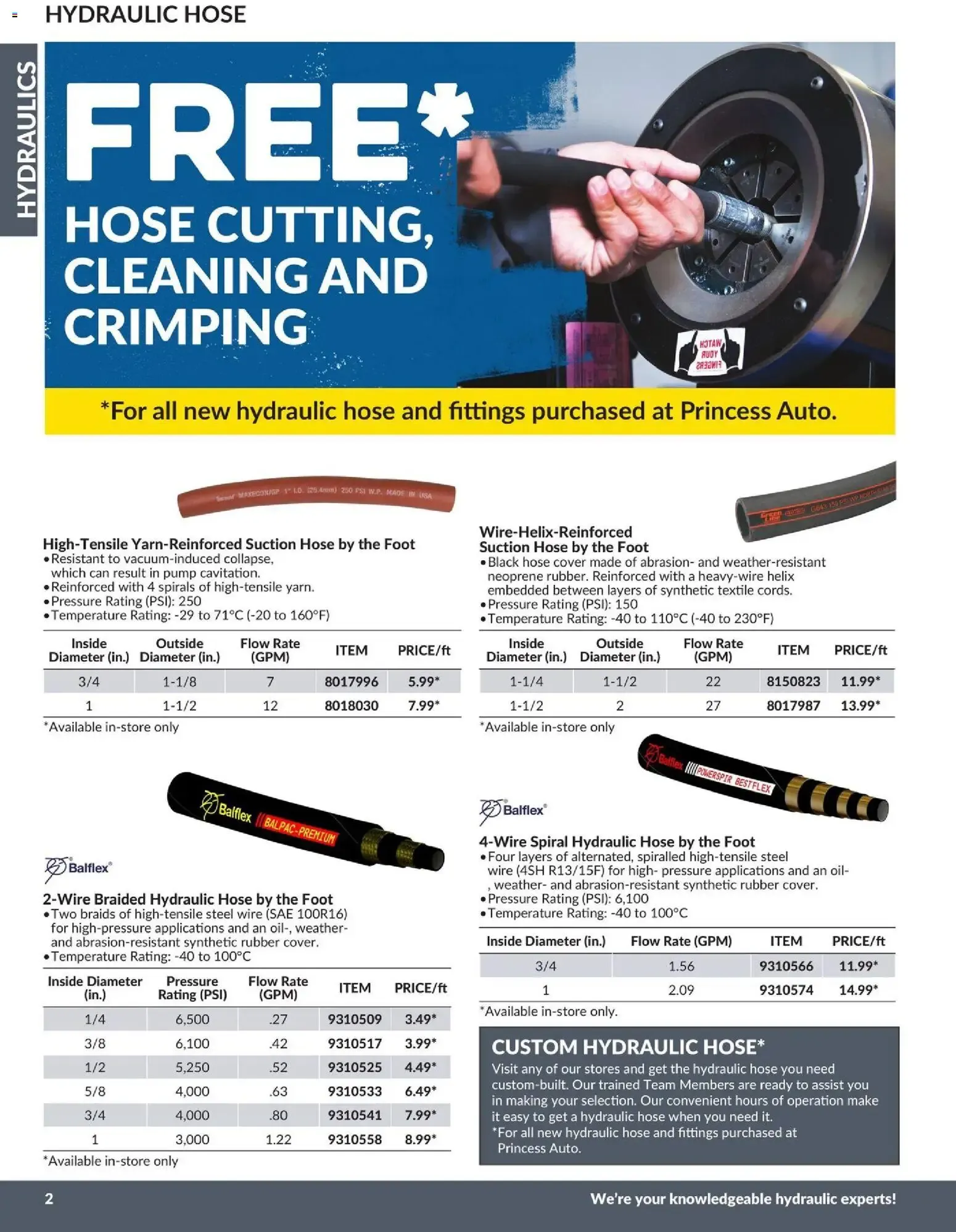 Princess Auto 2026 Catalogue - Hydraulics from April 21 to April 21 2027 - flyer page 3