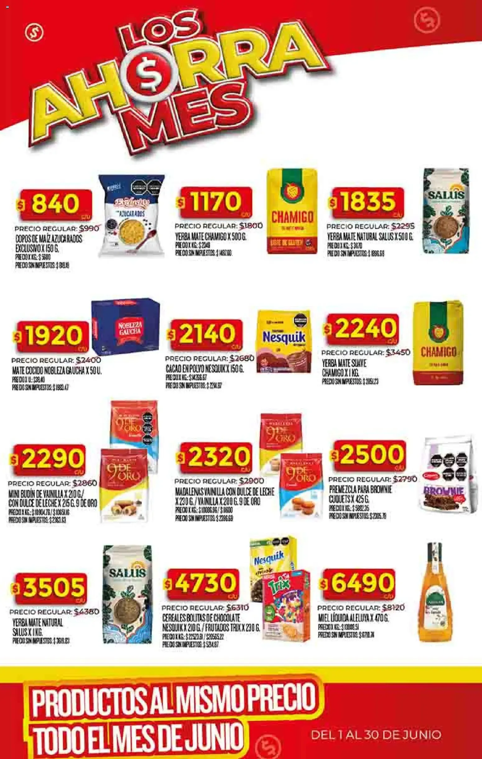 Ofertas de Los Ahorra Mes 1 de junio al 30 de junio 2026 - Página 6 del catálogo
