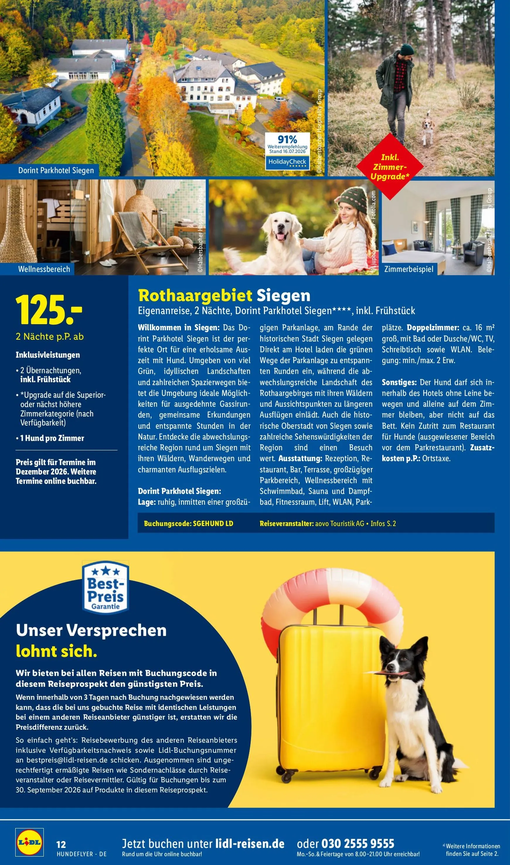 Lidl - Urlaub mit Wau-Effekt lohnt sich Prospekt – von Mittwoch 29.07.2026 bis Montag 31.08.2026 von 29. Juli bis 31. August 2026 - Prospekt seite 12