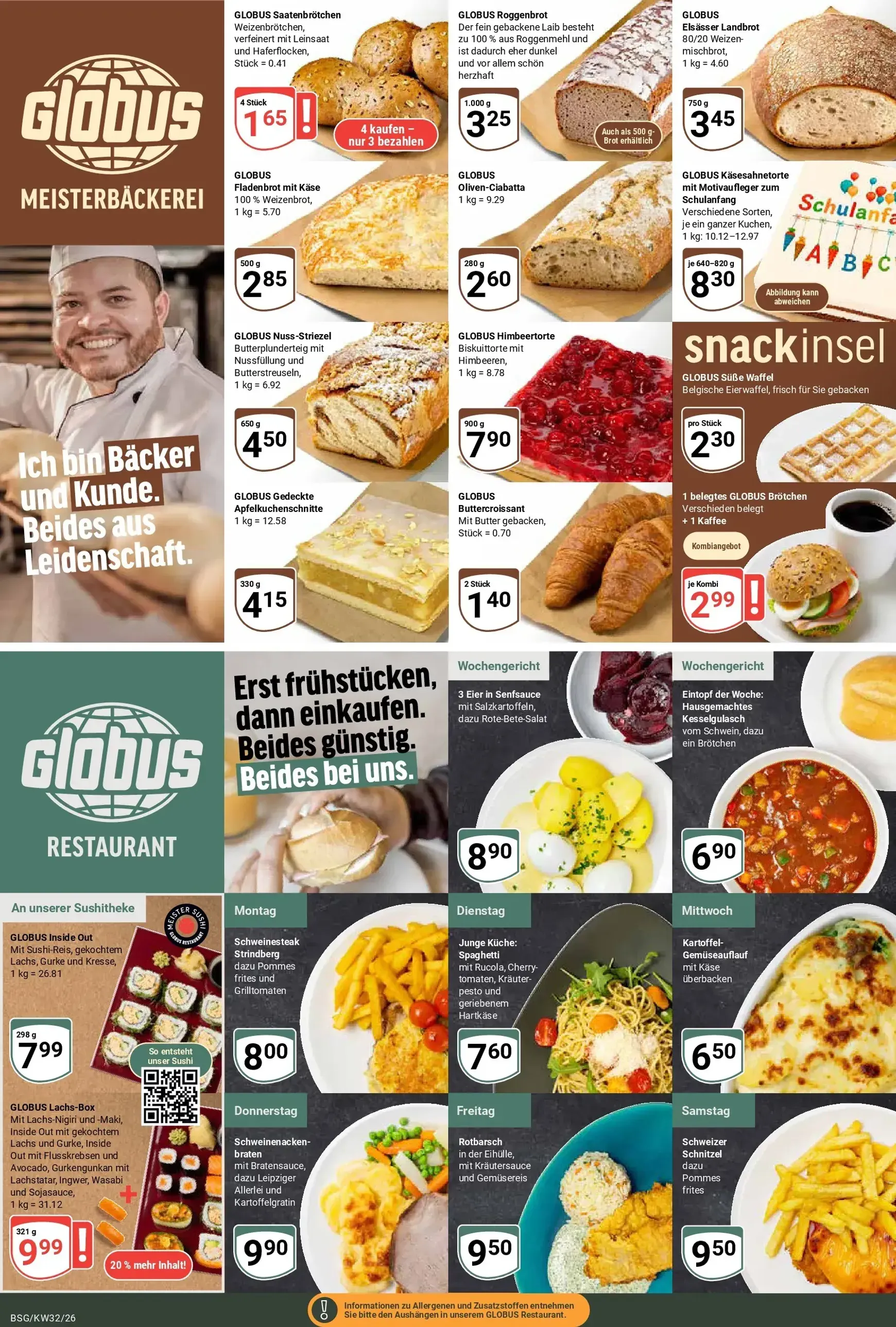 Globus - Braunschweig Prospekt – von Montag 03.08.2026 bis Samstag 08.08.2026 von 3. August bis 8. August 2026 - Prospekt seite 6