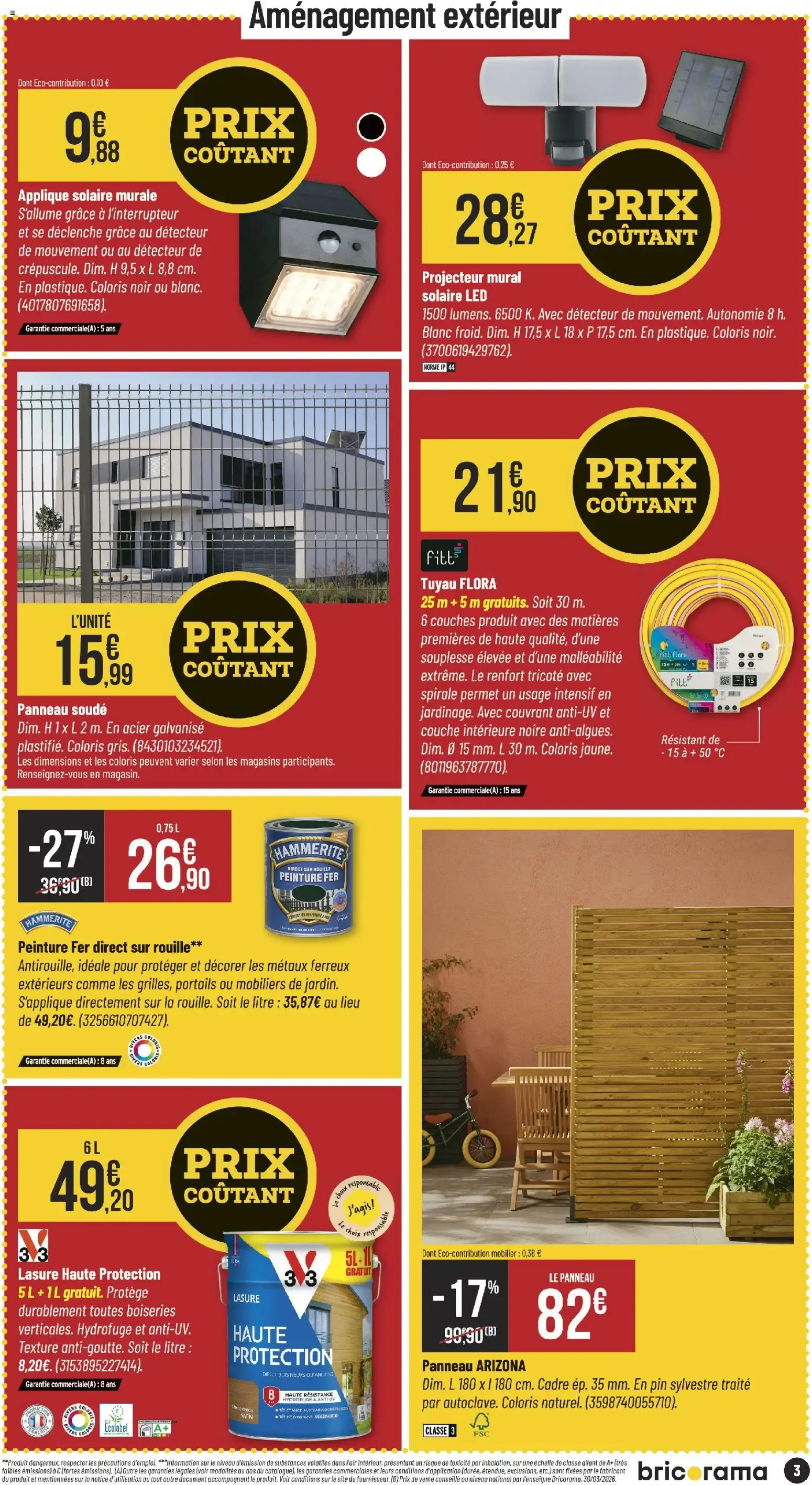 Bricorama catalogue à partir du 01/07/2026 - promo en ligne du 1 juillet au 12 juillet 2026 - Catalogue page 3