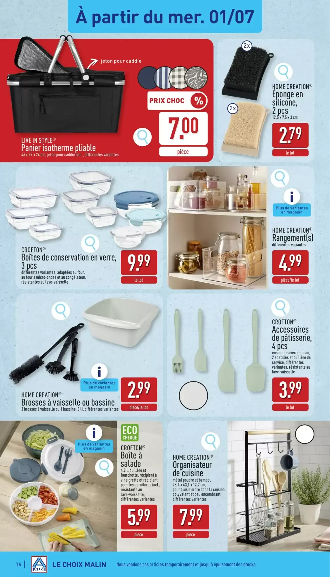 ALDI Dépliant week 27 van 29 juni tot 4 juli 2026 - folder pagina 16