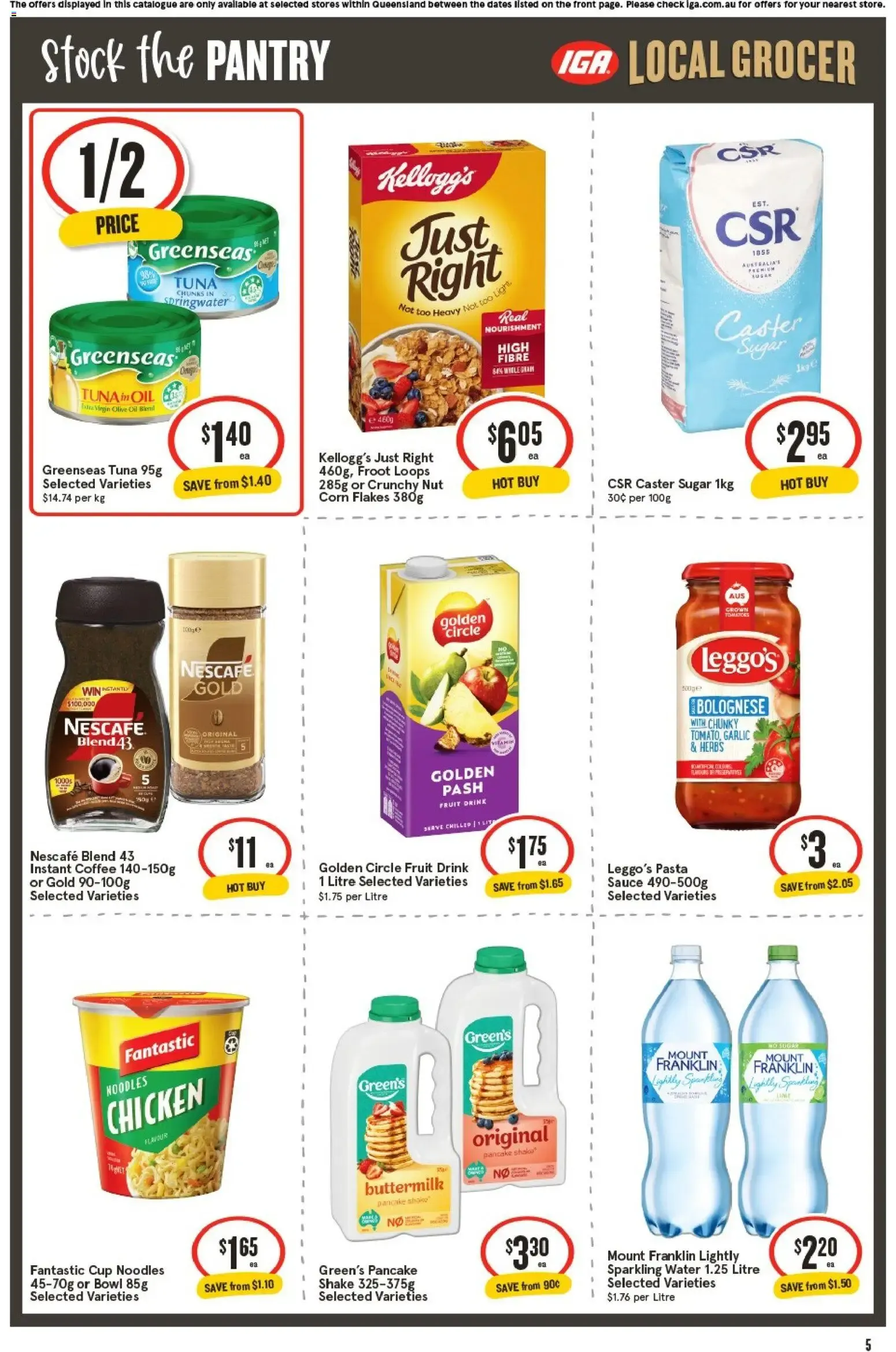 IGA Local Grocer - Grandes Ahorros - Catalogue valid from 26 August to 1 September 2026 - page 5