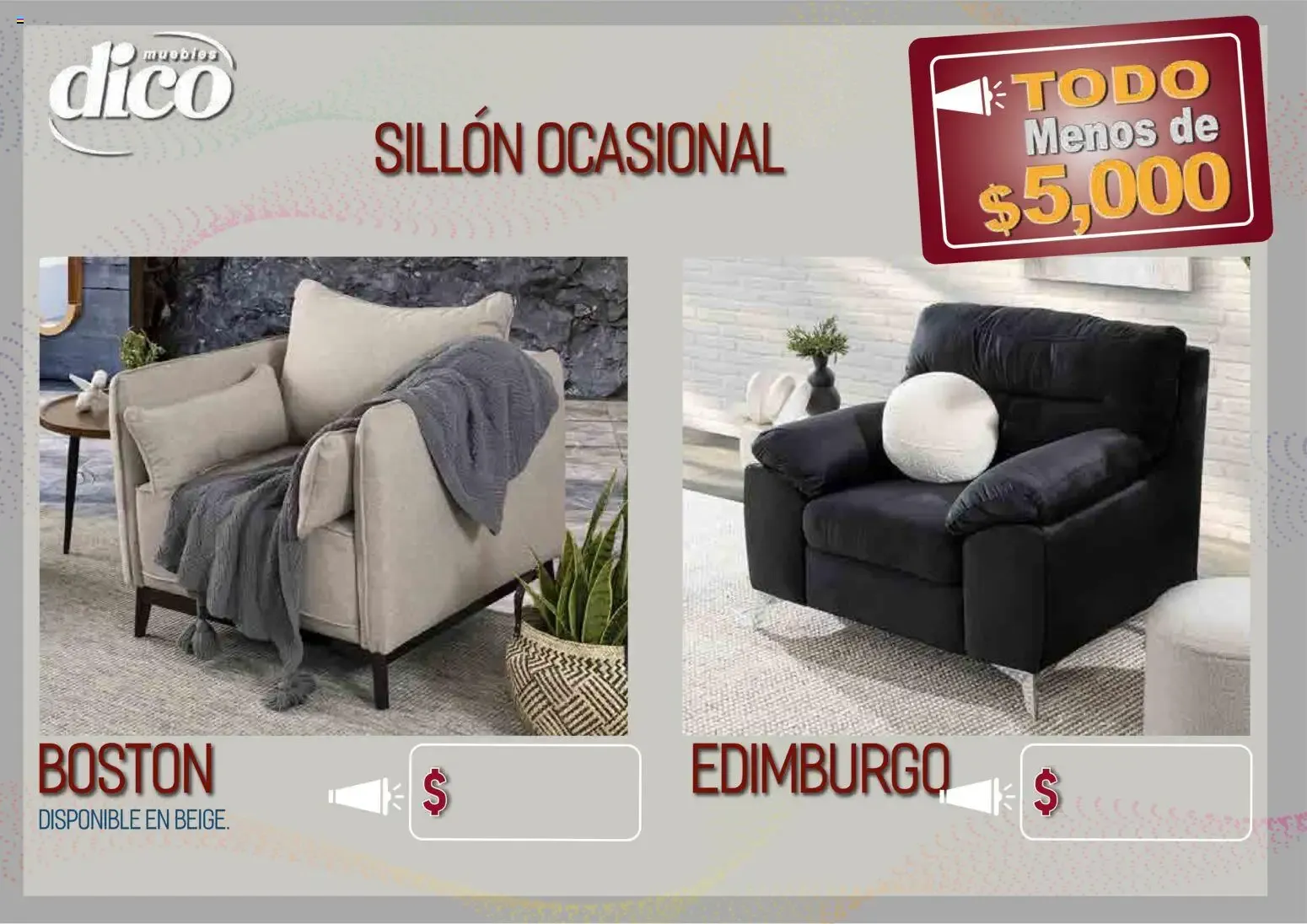 Catálogo de Muebles Dico - Todo Menos de $5,000 9 de abril al 31 de diciembre 2026 - Pagina 24