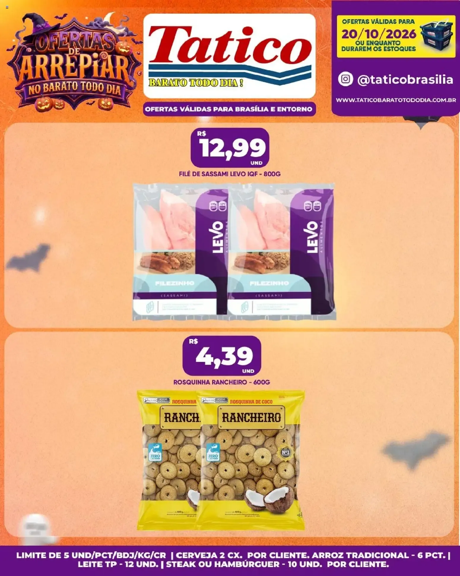 Encarte de Tatico ofertas do Dia de 20/10/2026 | Promoções Online 20 de outubro até 20 de outubro 2026 - Pagina 6