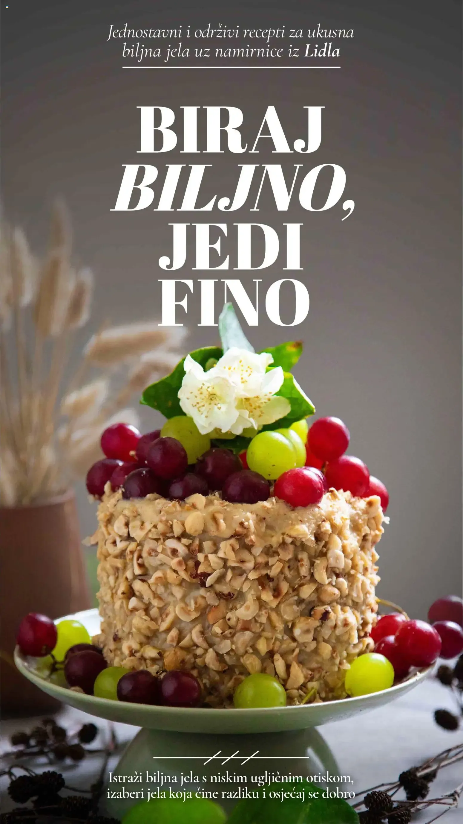 Katalog Lidl - Biraj biljno, jedi fino novi od 25.10.2024 na listanje > letak digitalni od 25. listopada do 31. prosinca 2026. - Pregled Stranica 1