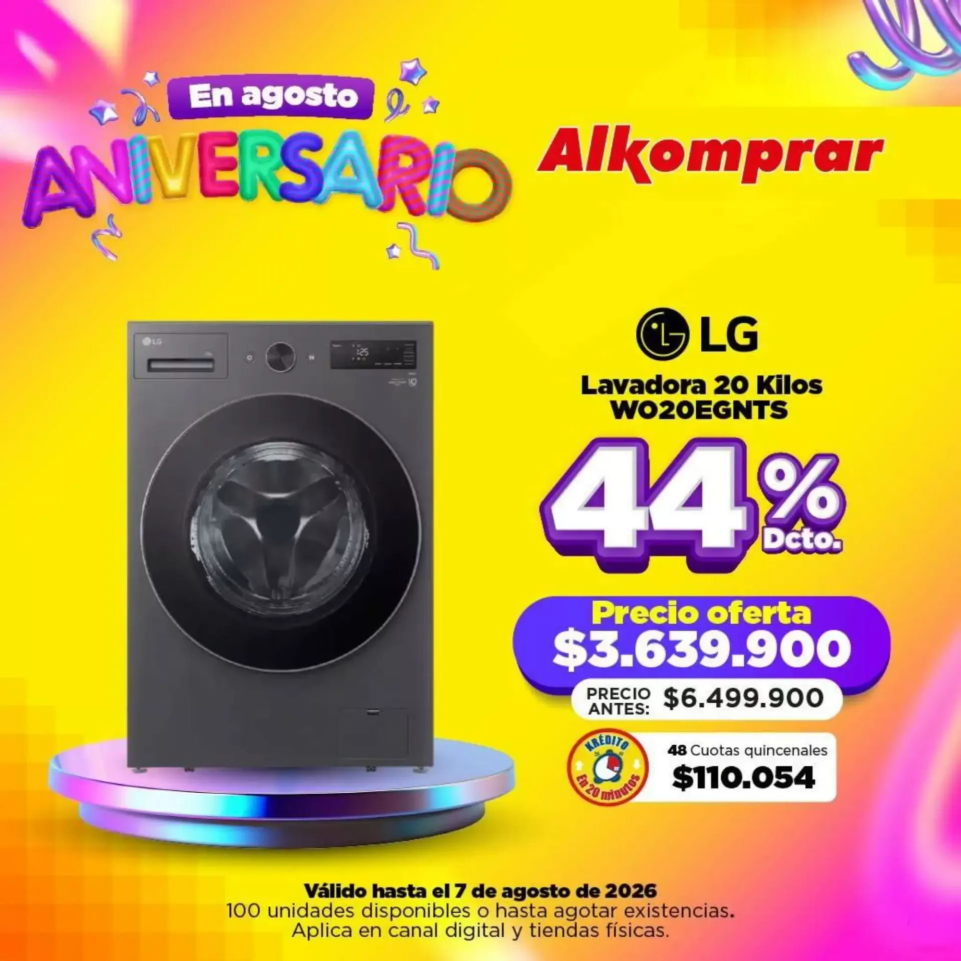 Aniversario Alkomprar
