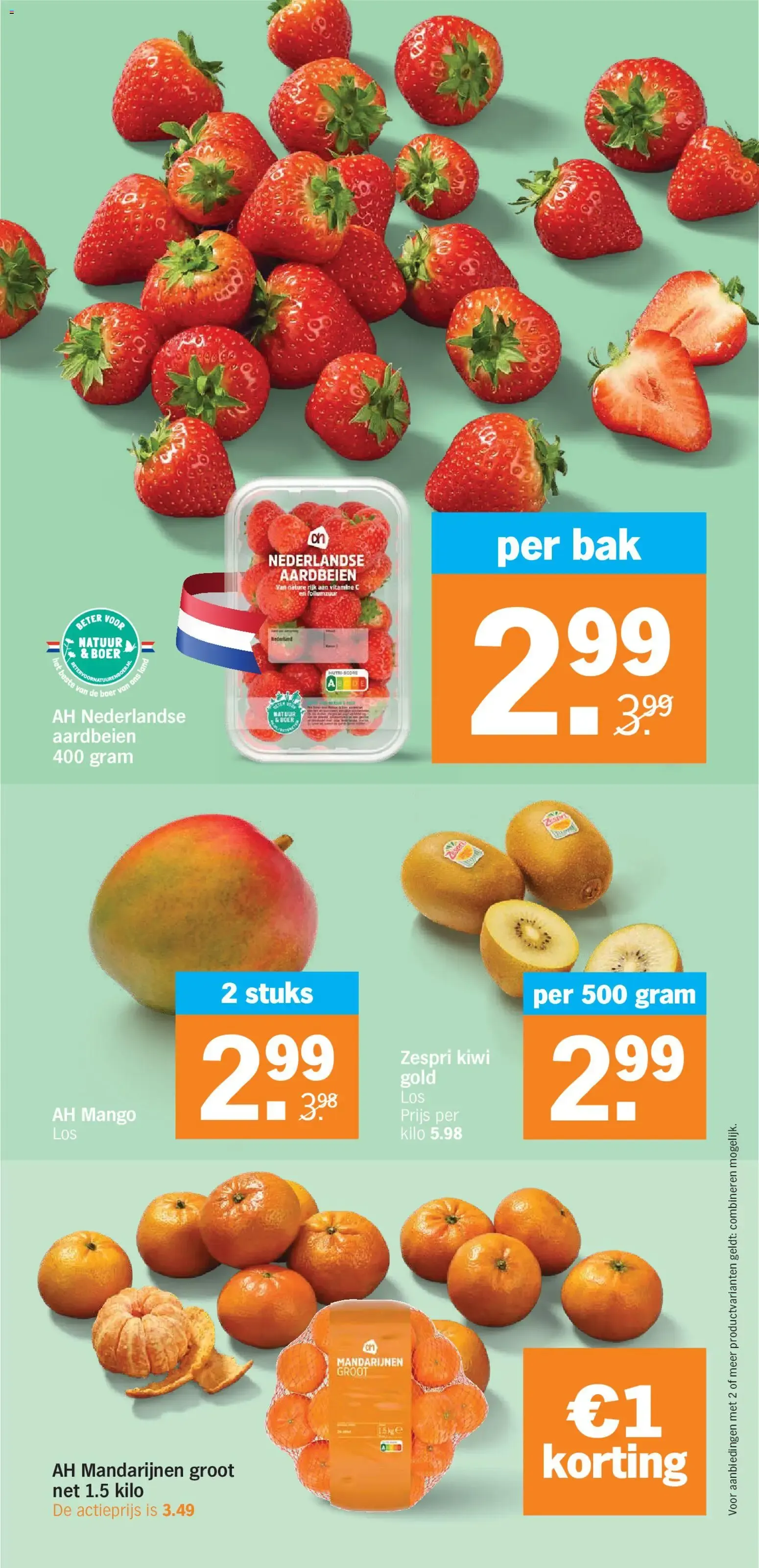 AH Bonus: Uvas rojas 1+1 gratis van 12 oktober tot 18 oktober 2026 - Folder pagina 10