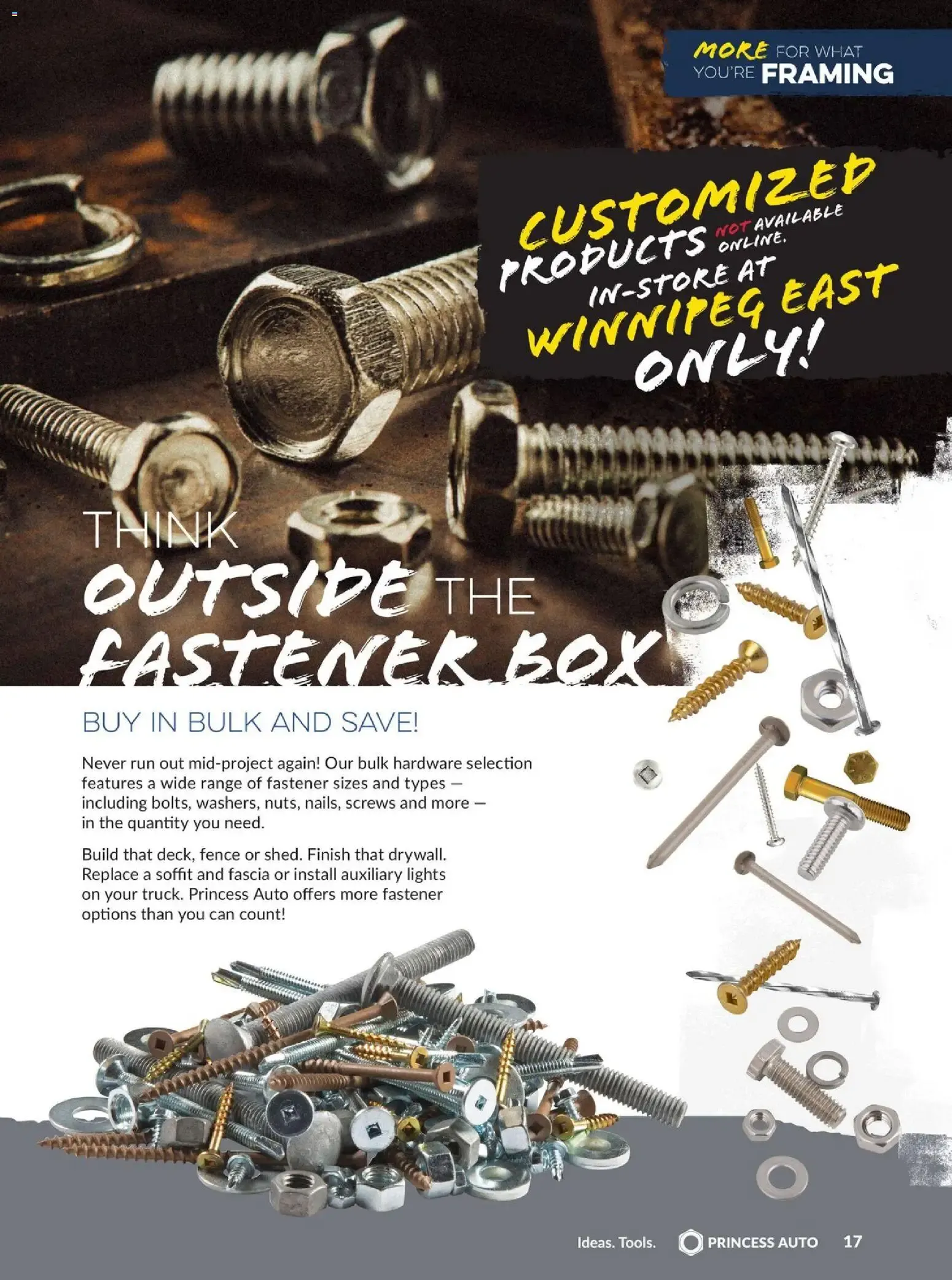 Princess Auto: More for Work. More for Play. Your First Look! Our Newest Products & Experiences for 2026 from May 11 to December 31 2026 - flyer page 17