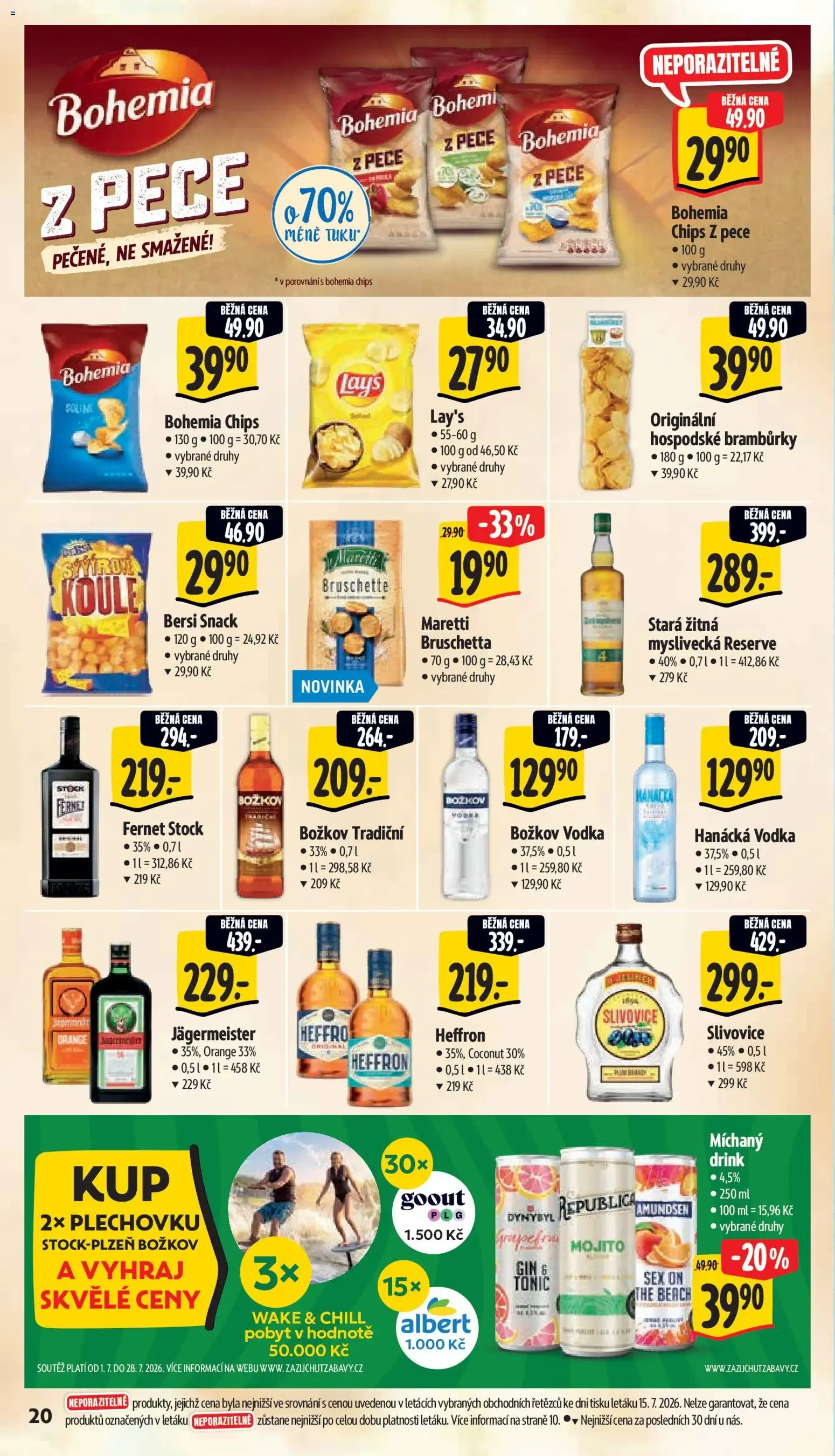 Albert leták - Hypermarket od 22.07.2026 - Akční leták - 22. července 28. července 2026 - Page 30