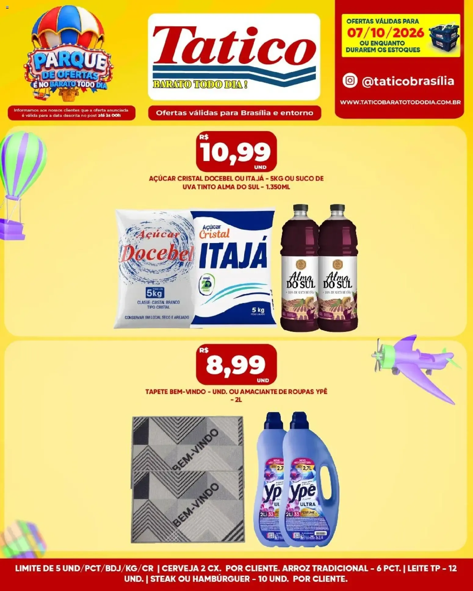 Encarte de Tatico ofertas do Dia de 07/10/2026 | Promoções Online 7 de outubro até 7 de outubro 2026 - Pagina 8