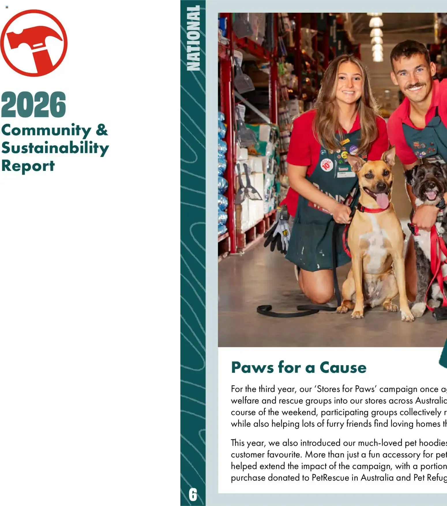 BUNNINGS Australia & New Zealand 2026 Community & Sustainability Report - Catalogue valid from 28 August to 31 October 2026 - page 11
