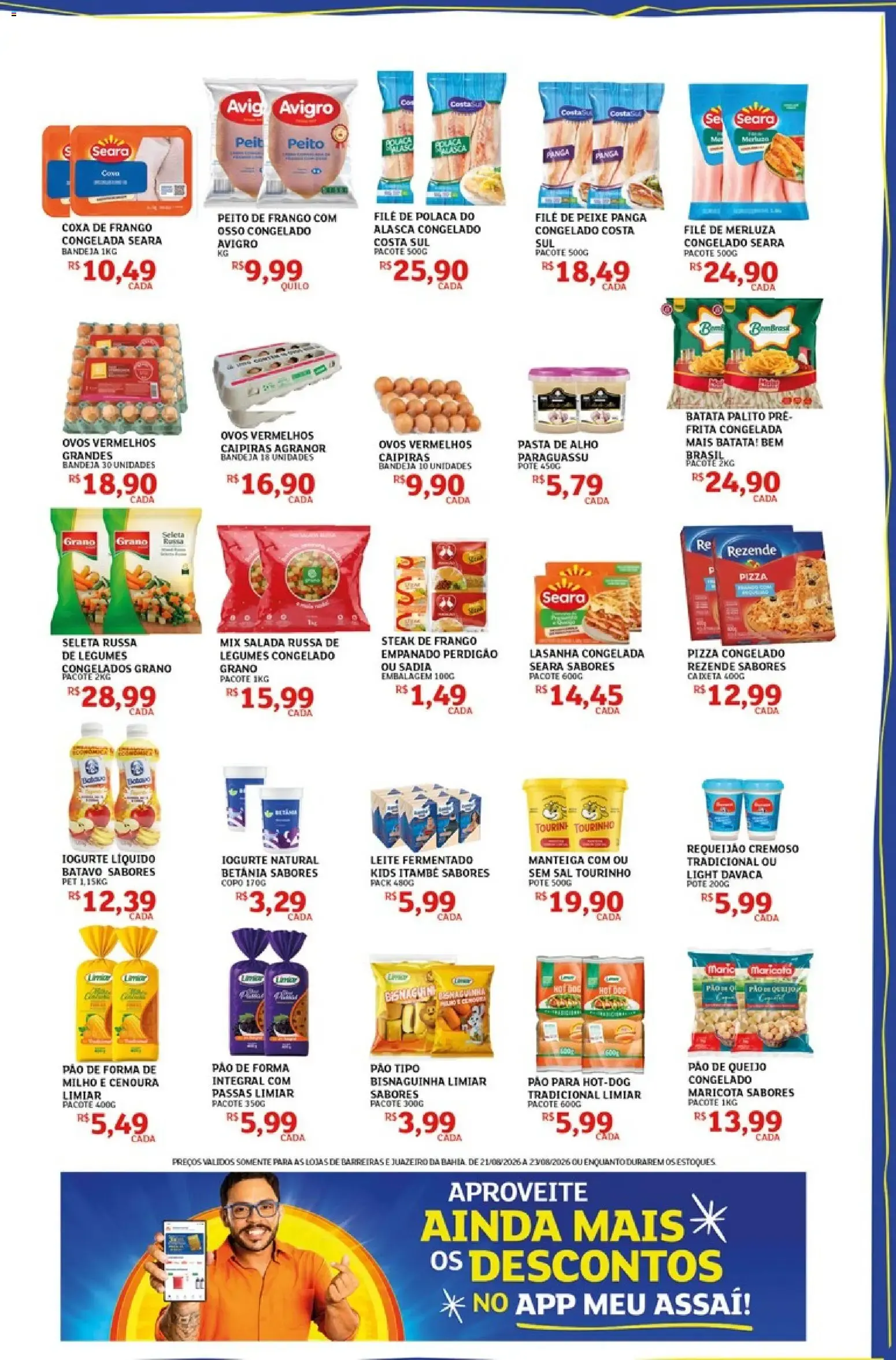 Encarte de Assaí Atacadista - Giro da Economia 21 de agosto até 23 de agosto 2026 - Pagina 3