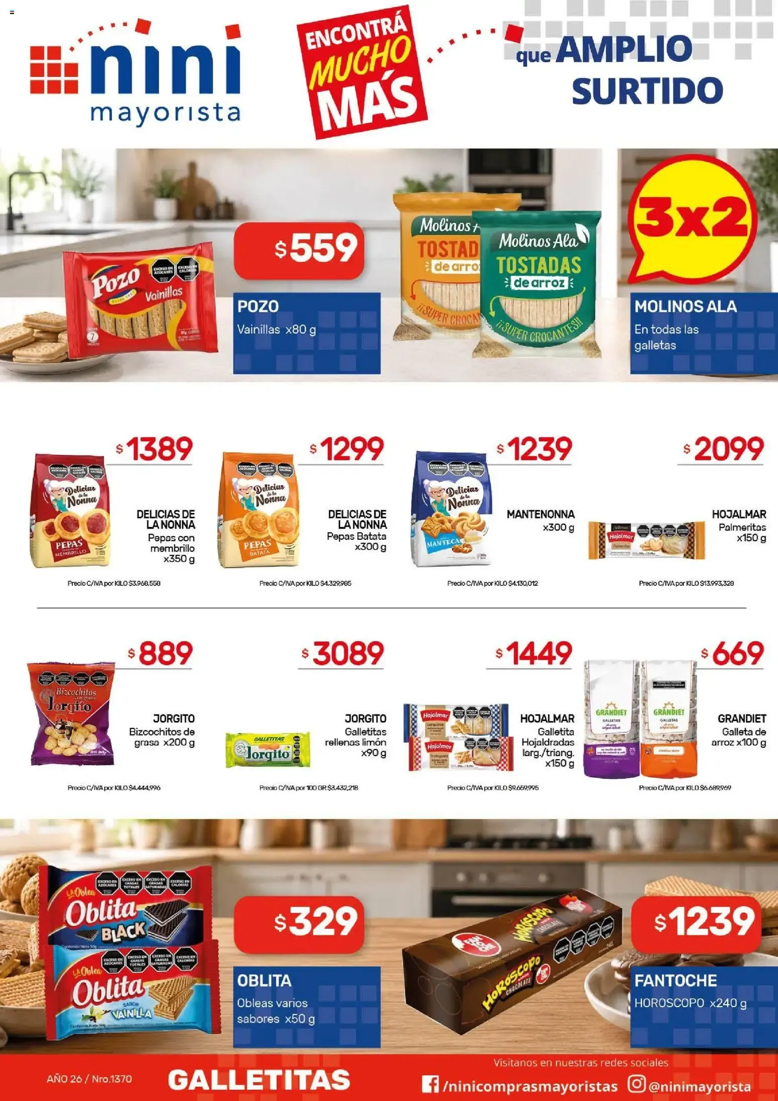 Ofertas de NINI Mayorista ofertas del 27/07/2026 - 02/08/2026 27 de julio al 2 de agosto 2026 - Página 32 del catálogo
