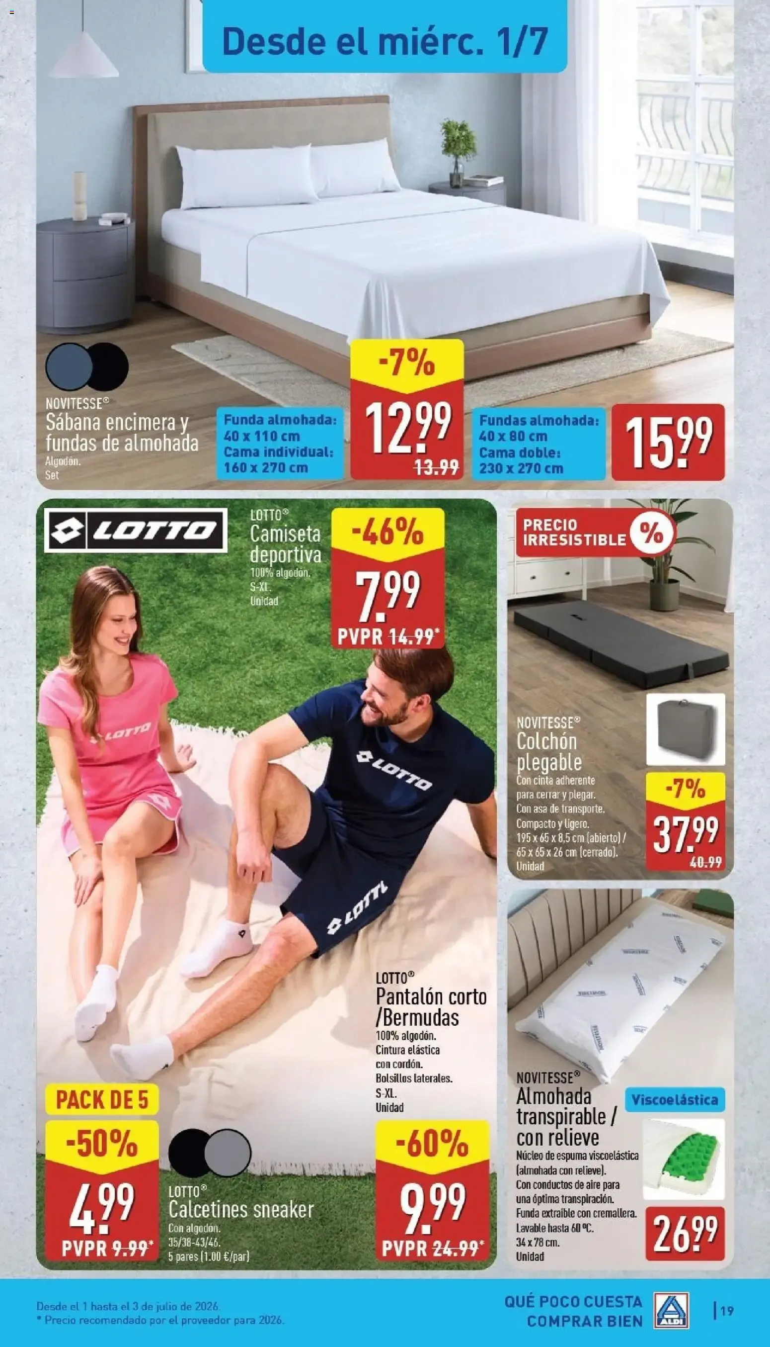 Catálogo de ALDI: Un baño de frescura al mejor precio. 29 de junio al 5 de julio 2026 - Página 19