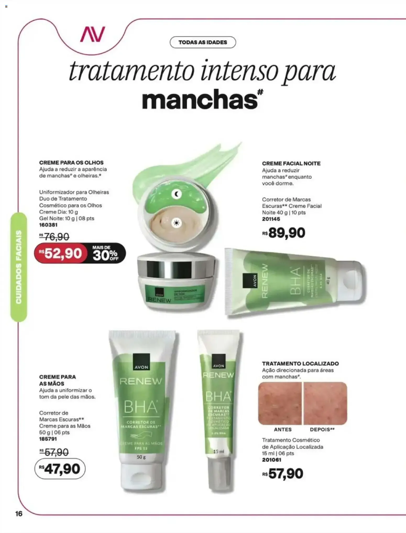 Encarte de Revista Avon - Chegou Renew Menopro - Ciclo 16/2026 12 de outubro até 2 de novembro 2026 - Pagina 16