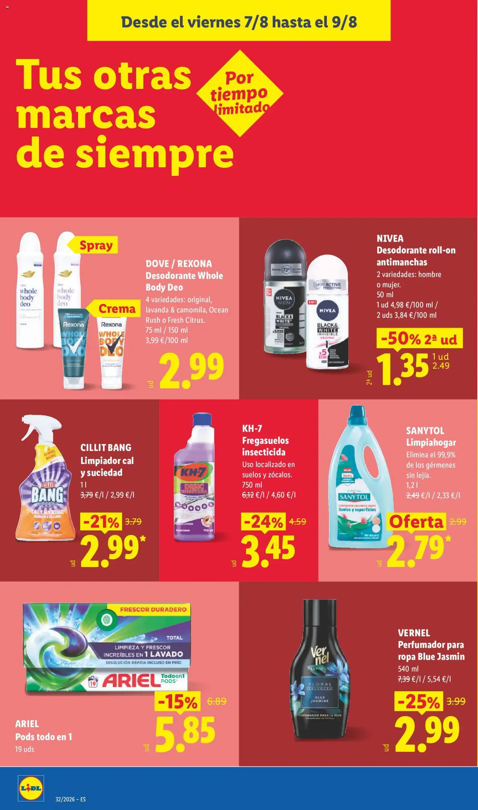 Catálogo de Lidl folleto del 03/08/2026 | Ofertas 3 de agosto al 9 de agosto 2026 - Página 56