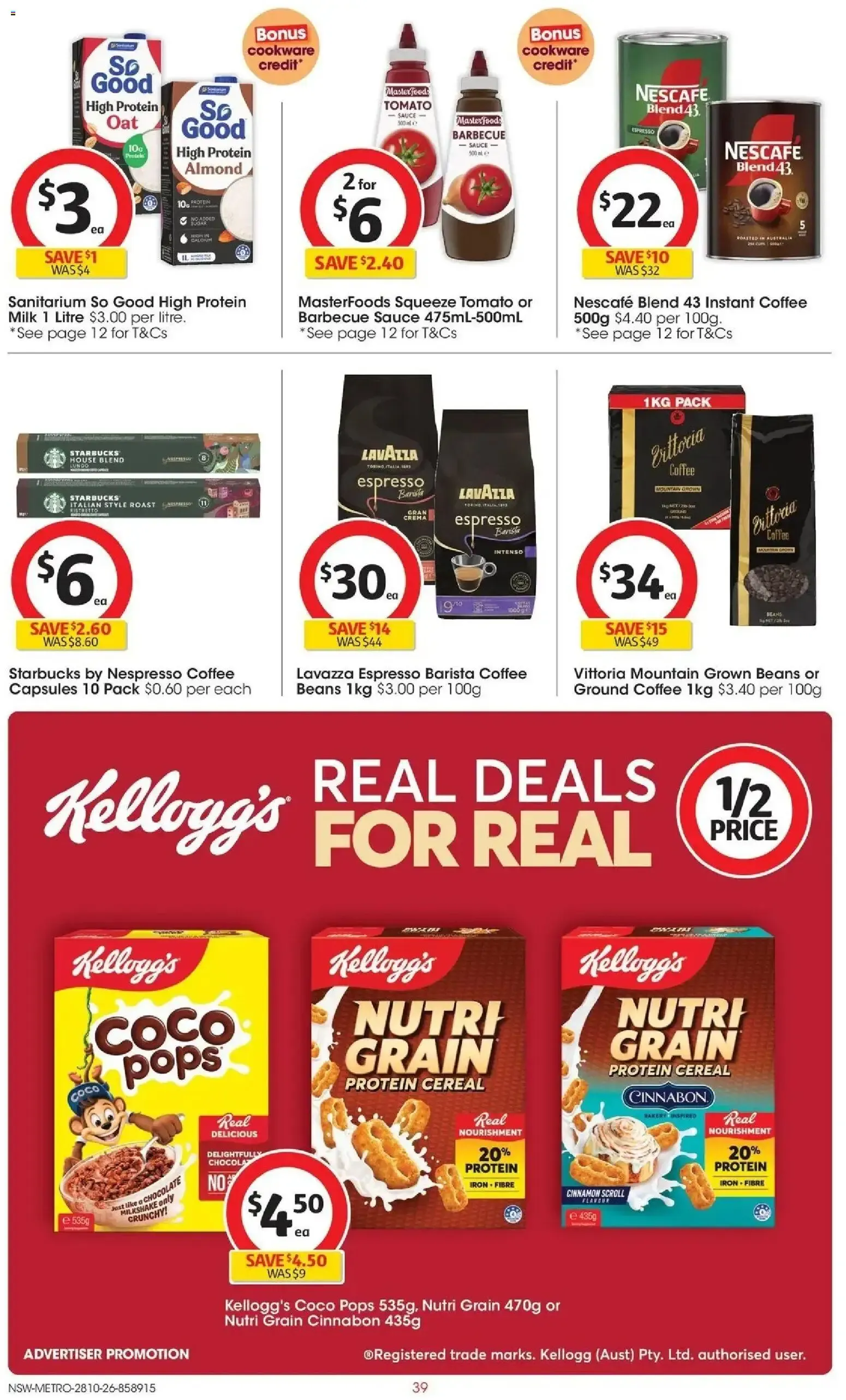 Coles Halloween 👻 catalogue from 28/10/2026 - Catalogue valid from 28 October to 3 November 2026 - page 39