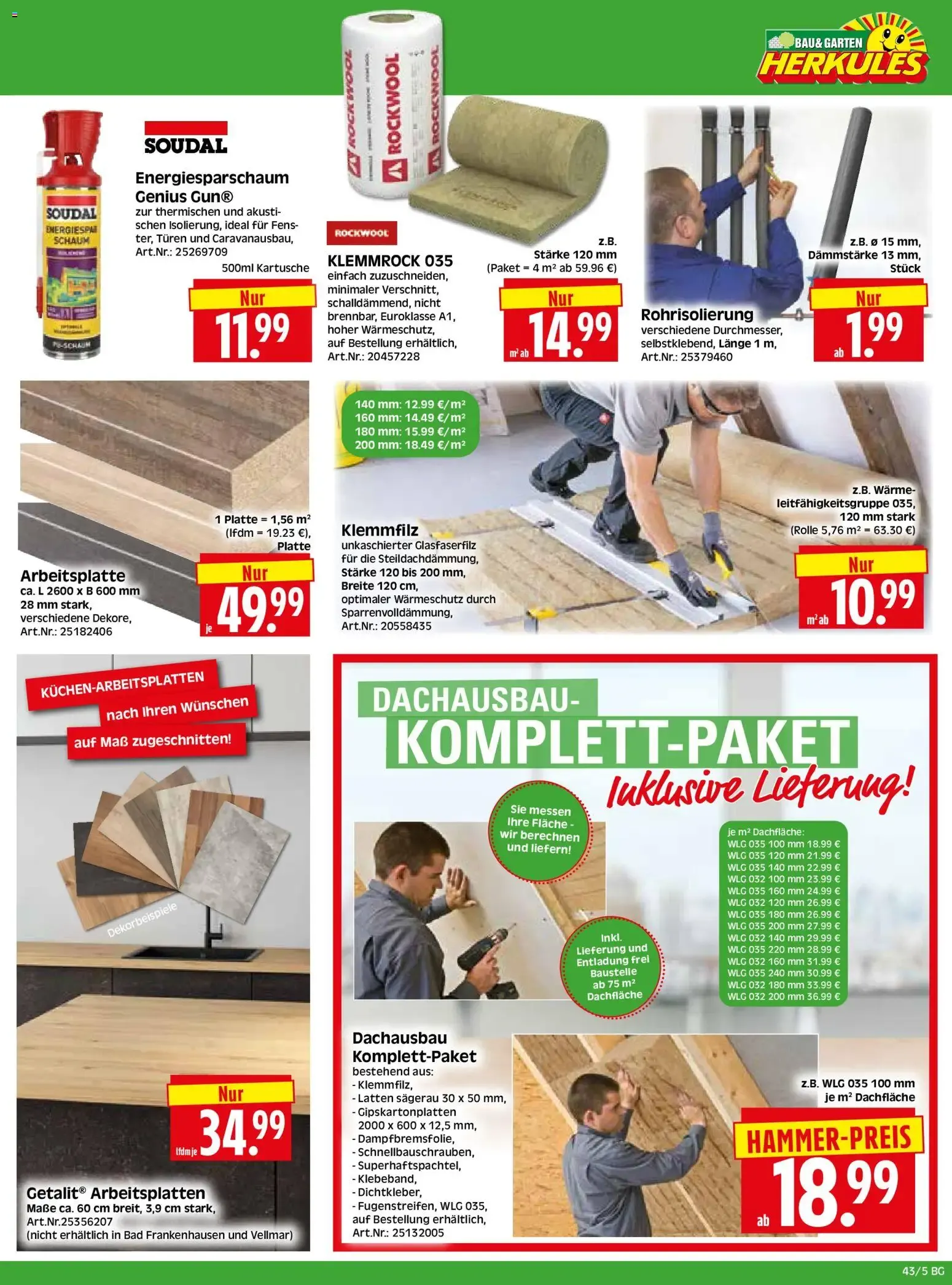 HERKULES Bau & Garten (ab 19.10.2026) zum Blättern von 19. Oktober bis 24. Oktober 2026 - Prospekt seite 5