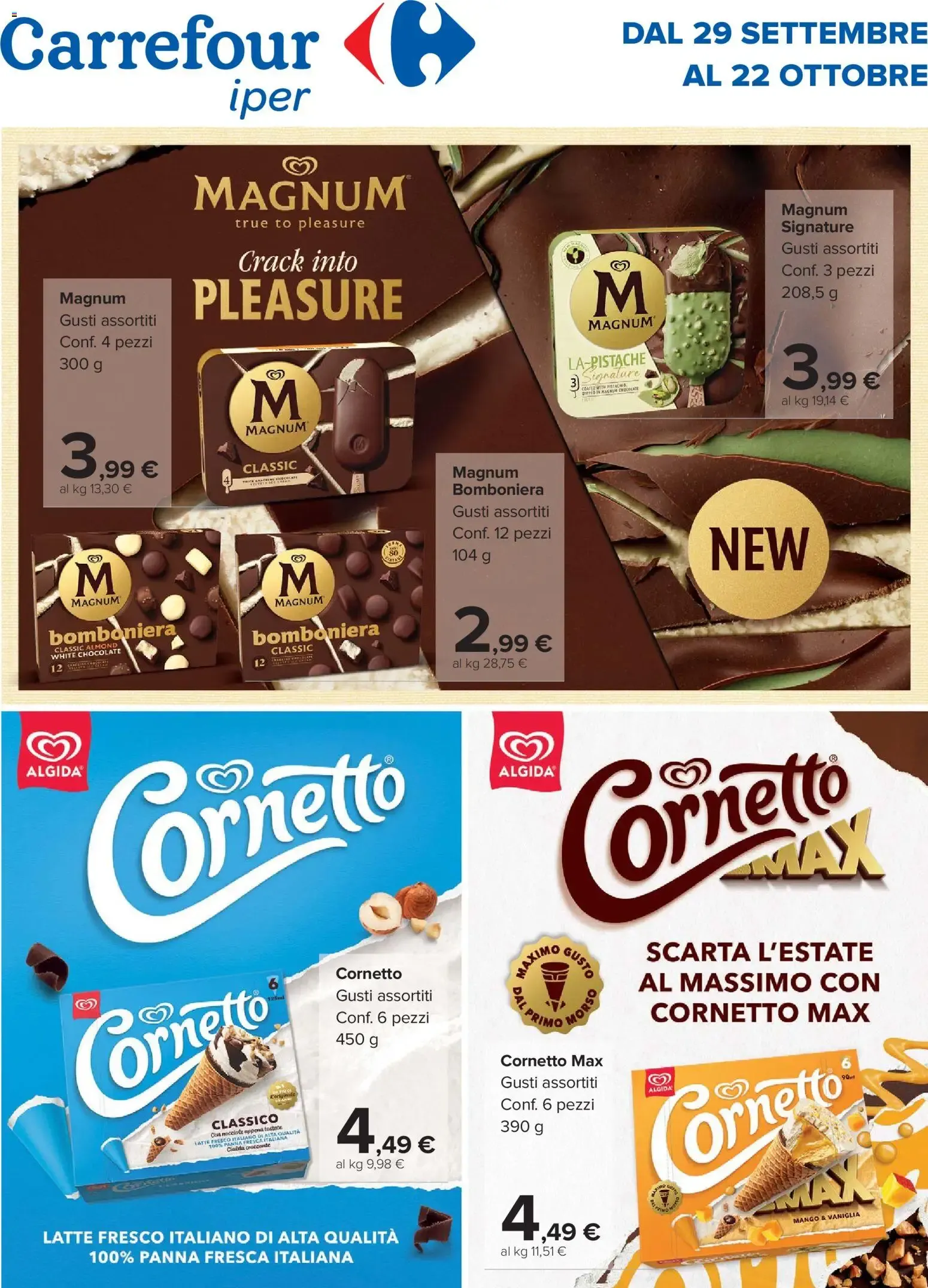 Nuovo Carrefour volantino Iper Speciale Unilever dal 29/09/2026 > offerte anteprima 🛍️