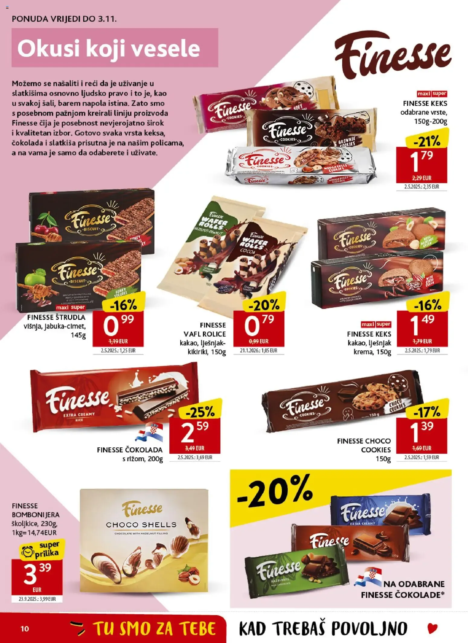 Katalog Konzum Katalog 43 / 2026 od 21. listopada do 27. listopada 2026. - Pregled Stranica 10