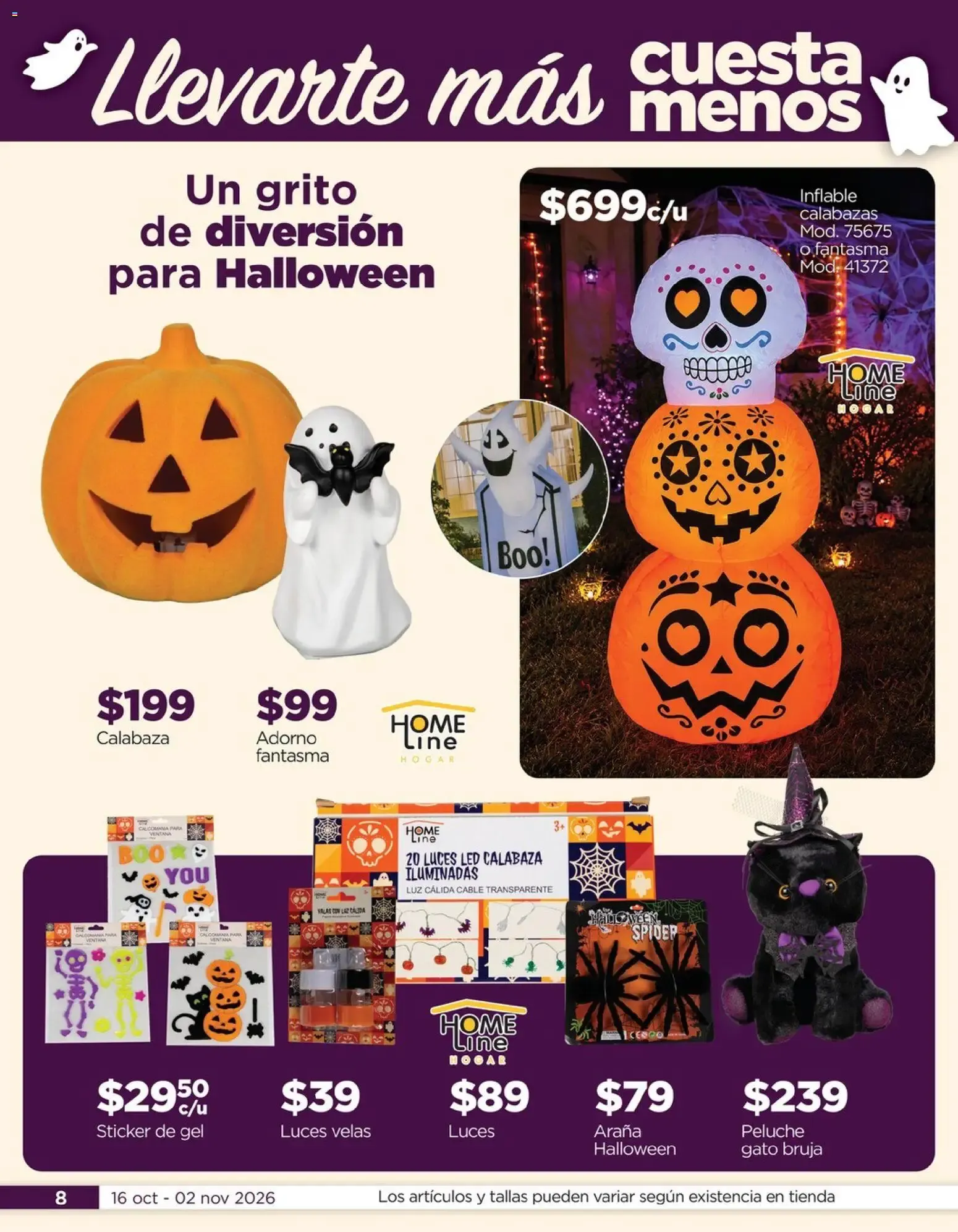 Catálogo de Chedraui folleto Celebra la tradición (16/10/2026 - 02/11/2026) - catálogo en línea 16 de octubre al 2 de noviembre 2026 - Pagina 8