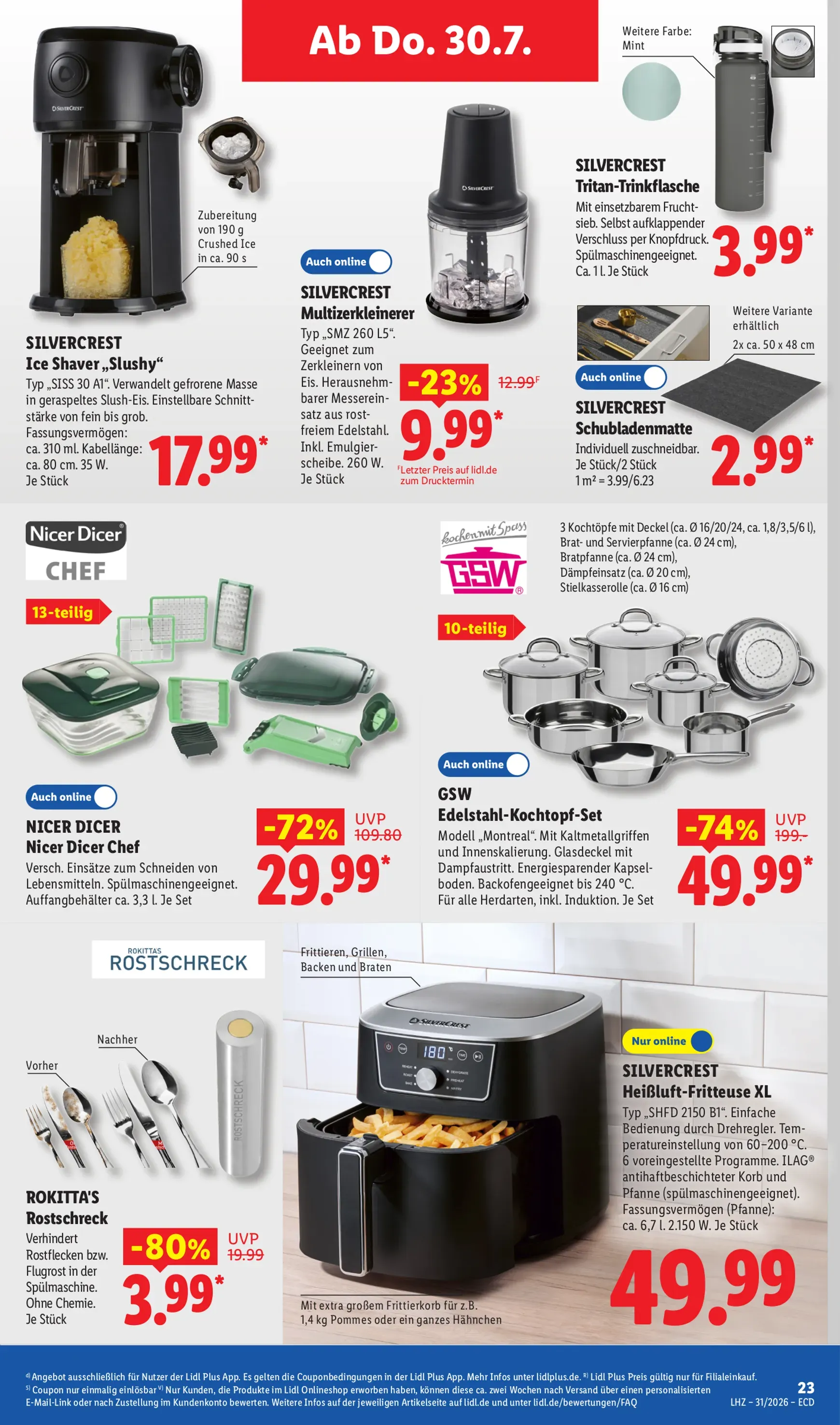 Lidl Prospekt nächste Woche – von Montag 27.07.2026 bis Samstag 01.08.2026 von 27. Juli bis 1. August 2026 - Prospekt seite 15