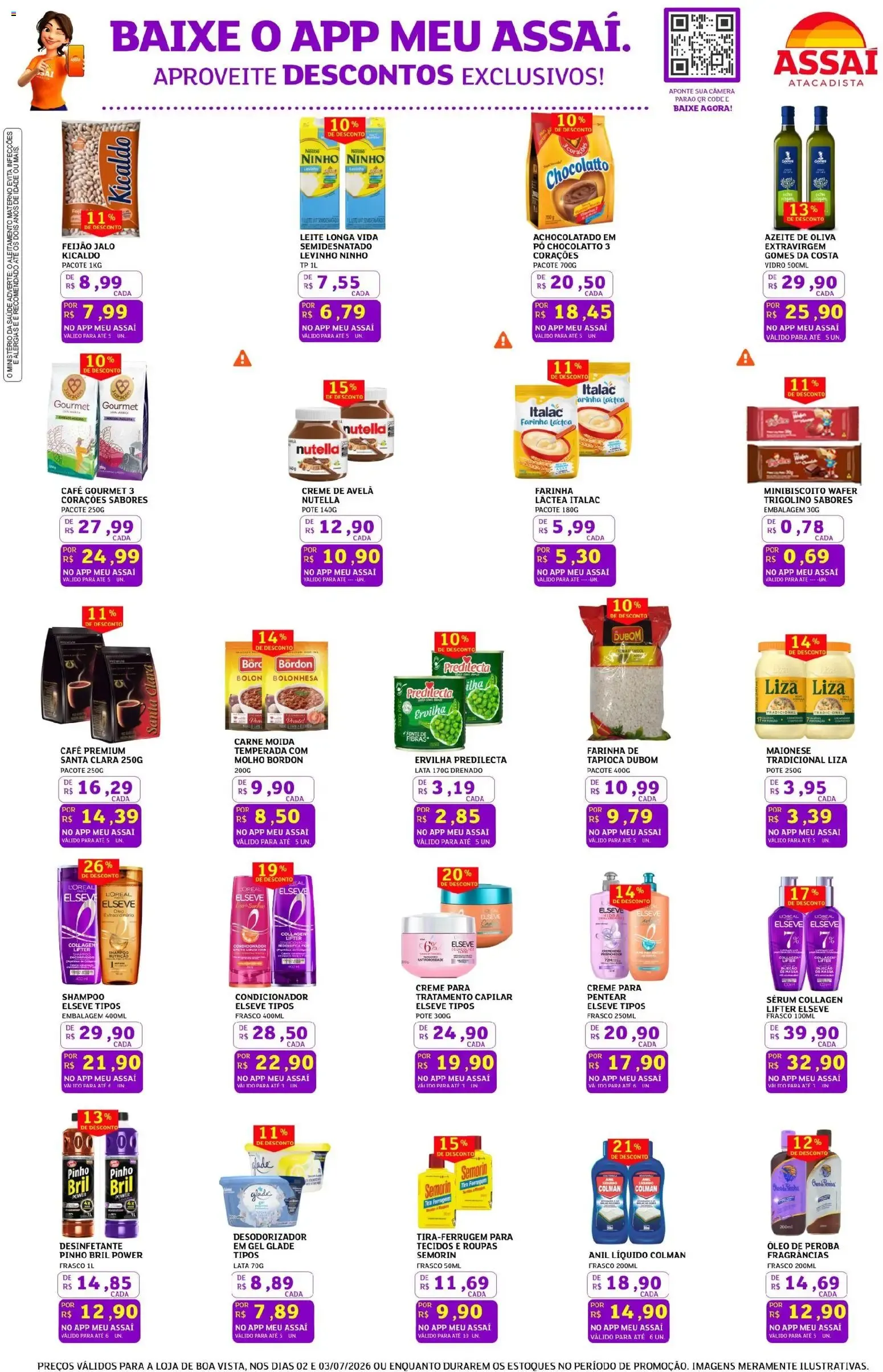 Encarte de Assaí Atacadista ofertas - RR de 02/07/2026 | Promoções Online 2 de julho até 3 de julho 2026 - Pagina 3