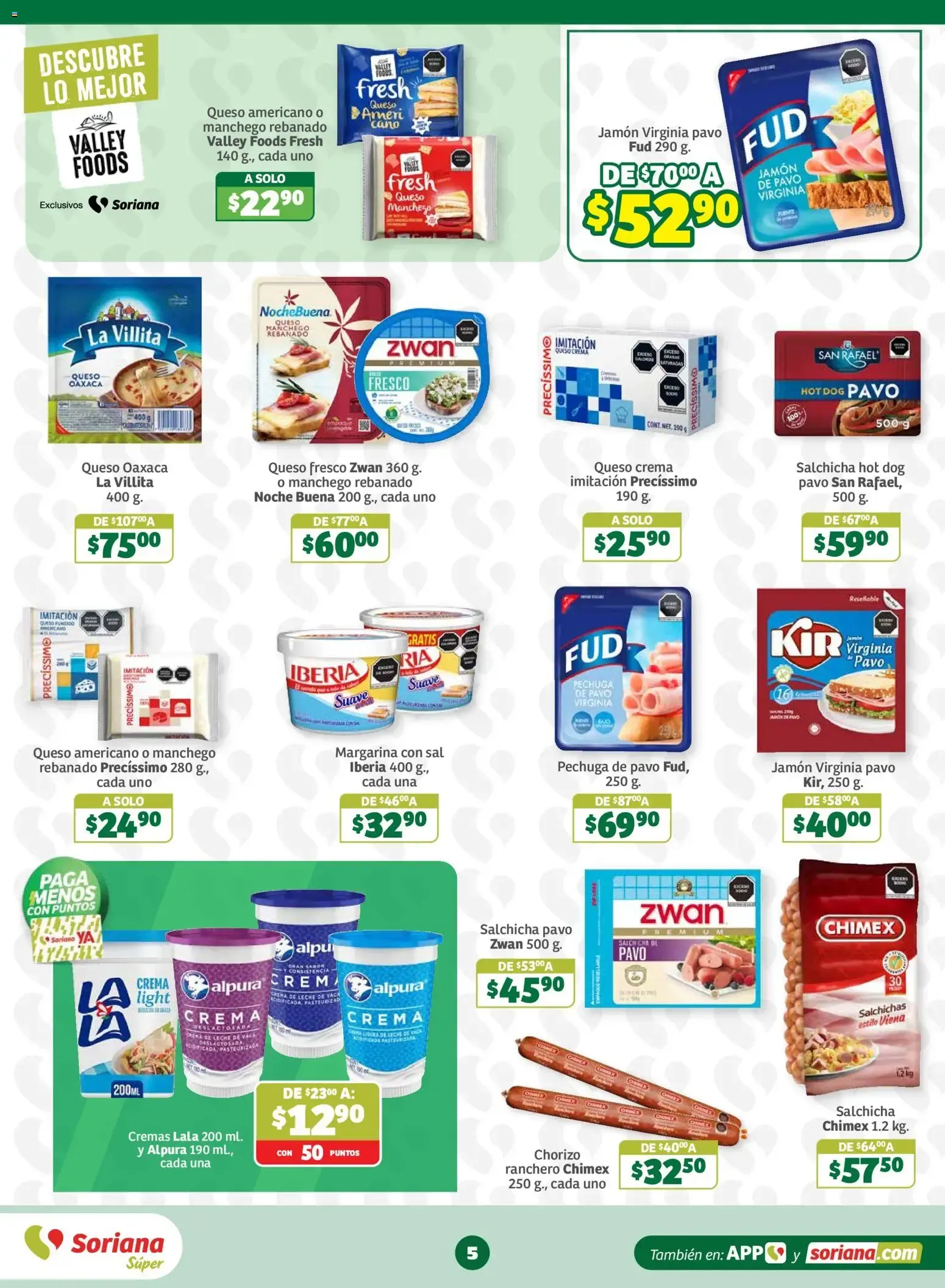 Catálogo de SORIANA ofertas hoy de 23/10/2026 - Folleto Octubre 23 de octubre al 29 de octubre 2026 - Pagina 5