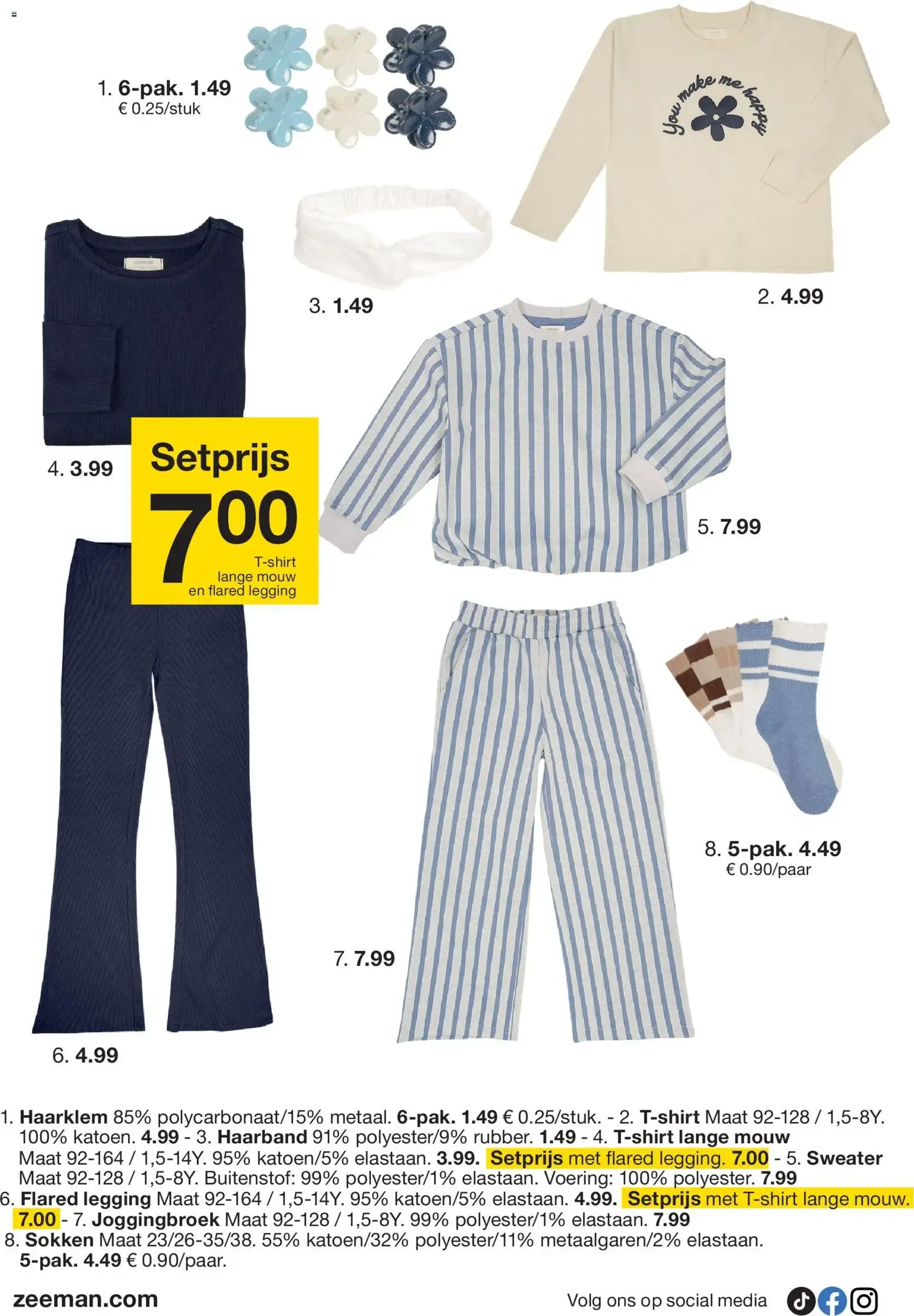 Zeeman: Onze nieuwe kindercollectie is binnen. van 8 augustus tot 21 augustus 2026 - Folder pagina 4
