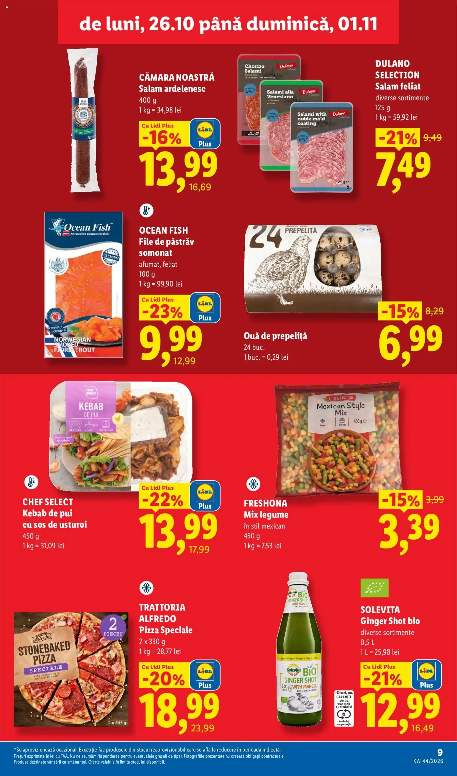 Catalog Catalog LIDL 26.10.2026 - Oferta și Revista online de la 26 octombrie până la 1 noiembrie 2026 - Revista Pagina 9