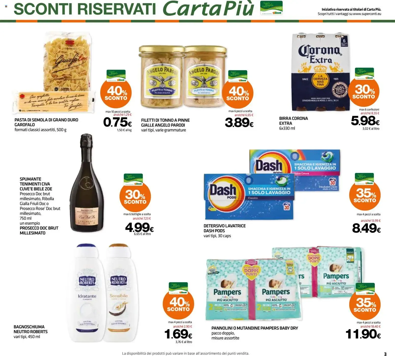 I FRESCHI TI PREMIANO con buoni da 5€! da 24 settembre a 7 ottobre di 2026 - Pagina del volantino 3
