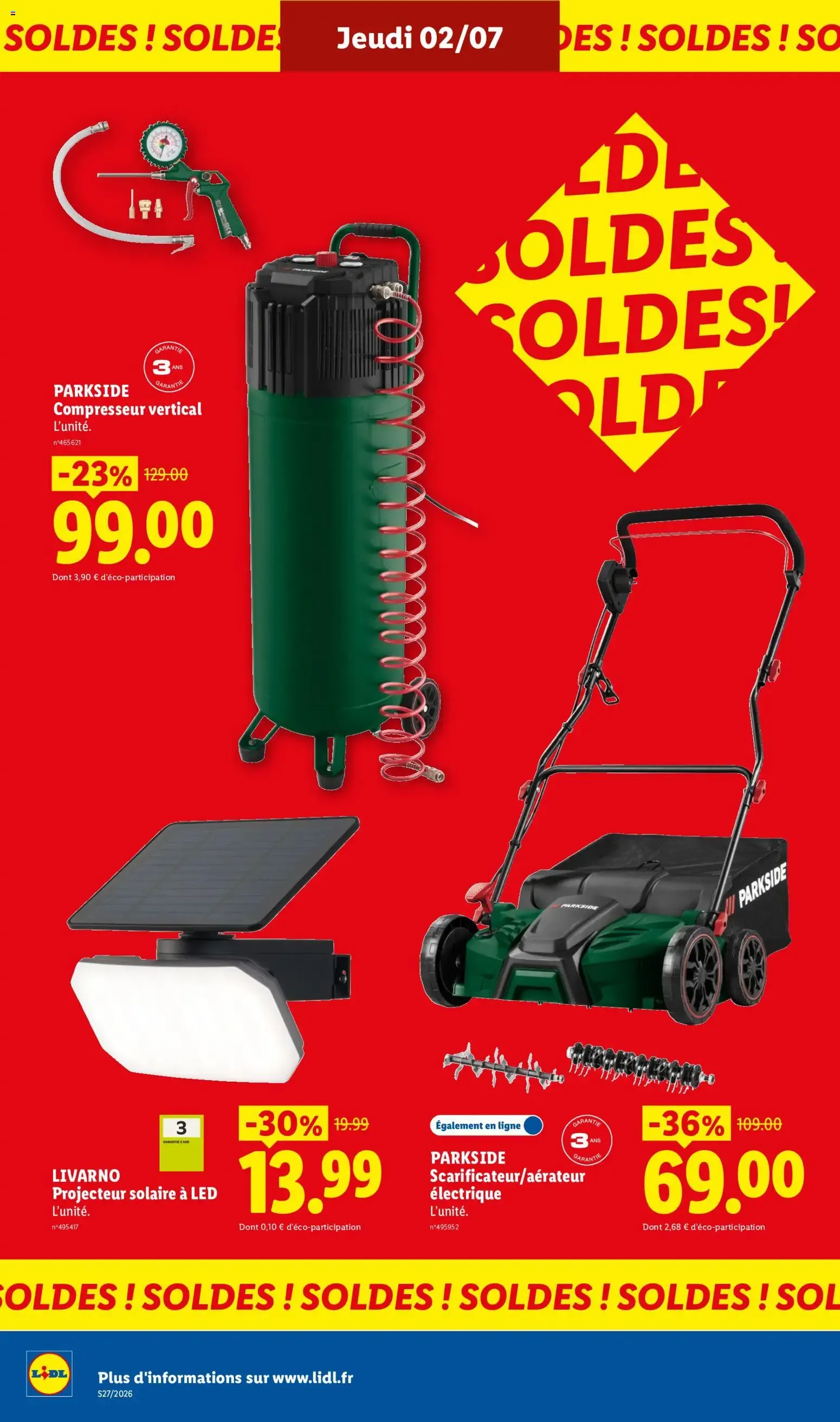 Catalogue LIDL du 02/07/2026 | Promo prospectus en ligne du 2 juillet au 8 juillet 2026 - Catalogue page 30