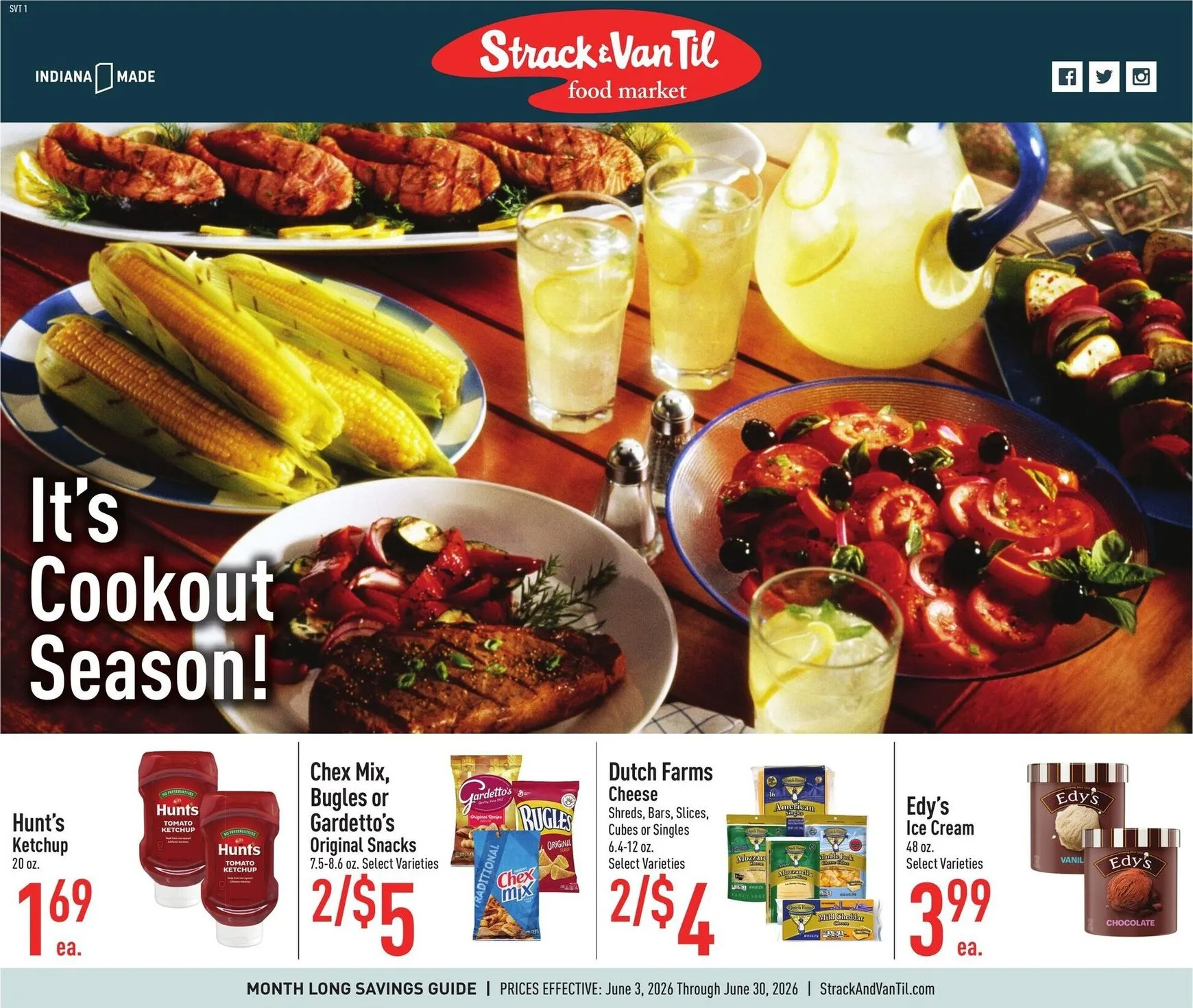 Weekly ad Strack & Van Til: It's Cookout Season! Month Long Savings Guide from June 3 to June 30 2026 - Page 1