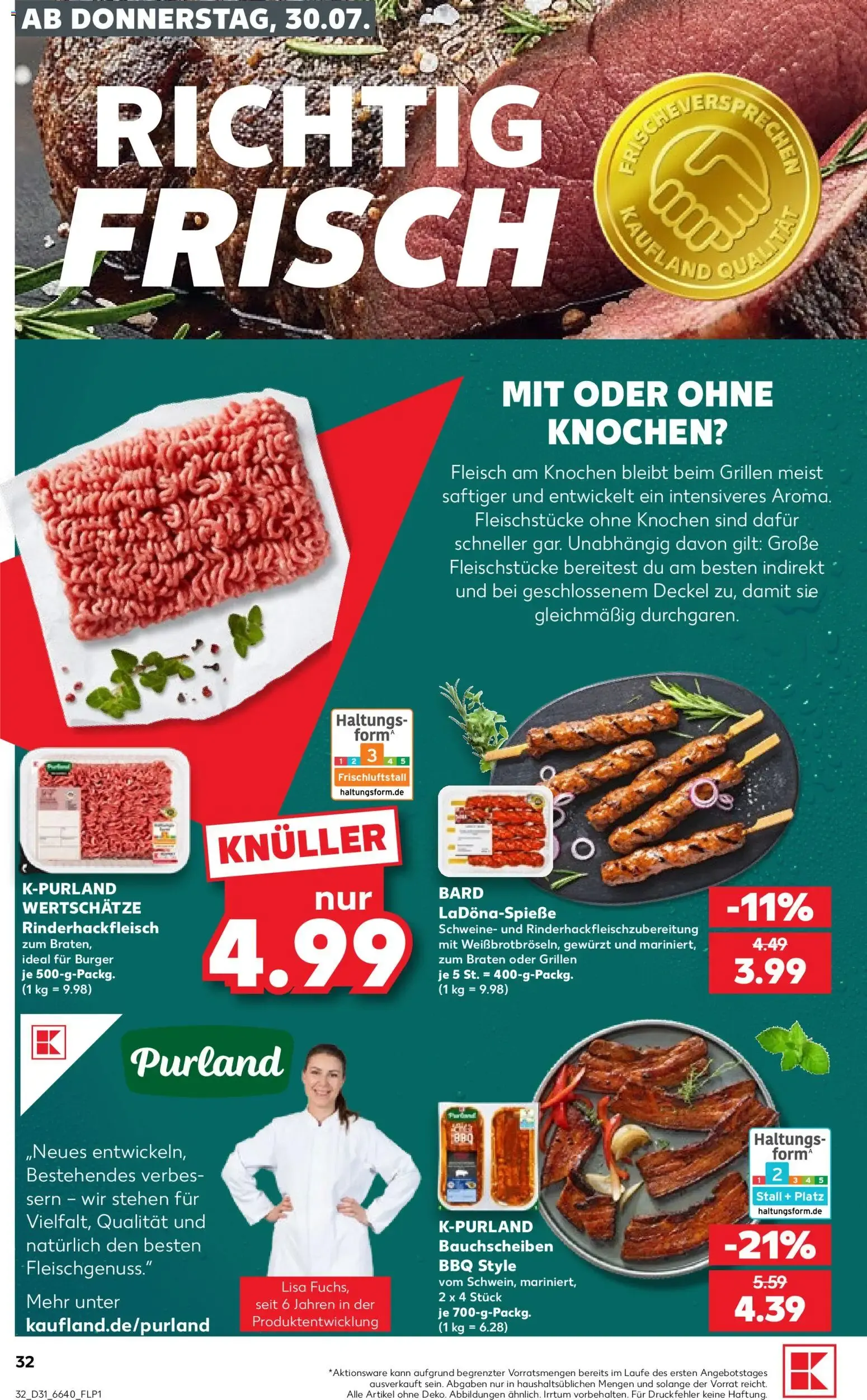 Prospekt Kaufland ab 30.07.2026 » Angebote Online zum Blättern von 30. Juli bis 5. August 2026 - Prospekt seite 32