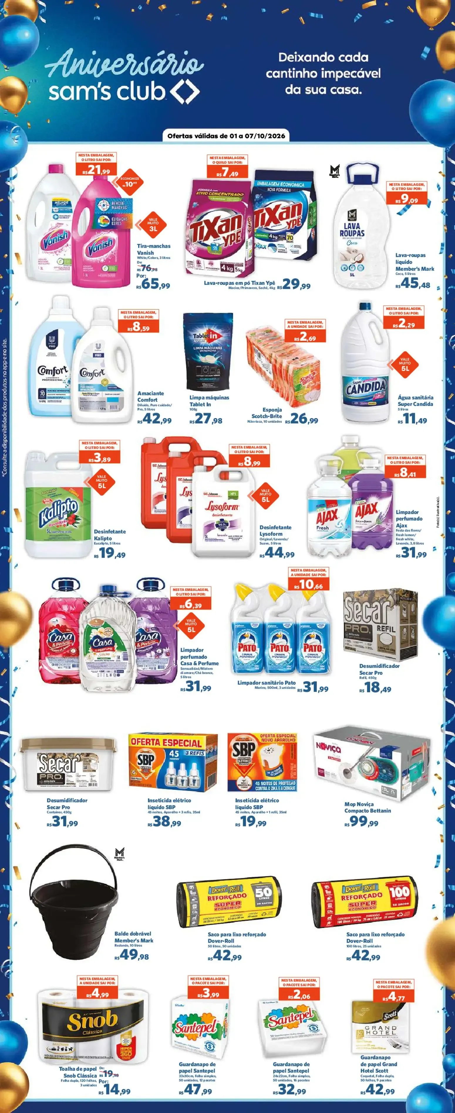 Encarte de Sam's Club - Ofertas da semana de 01/10/2026 | Promoções Online 1 de outubro até 7 de outubro 2026 - Pagina 8