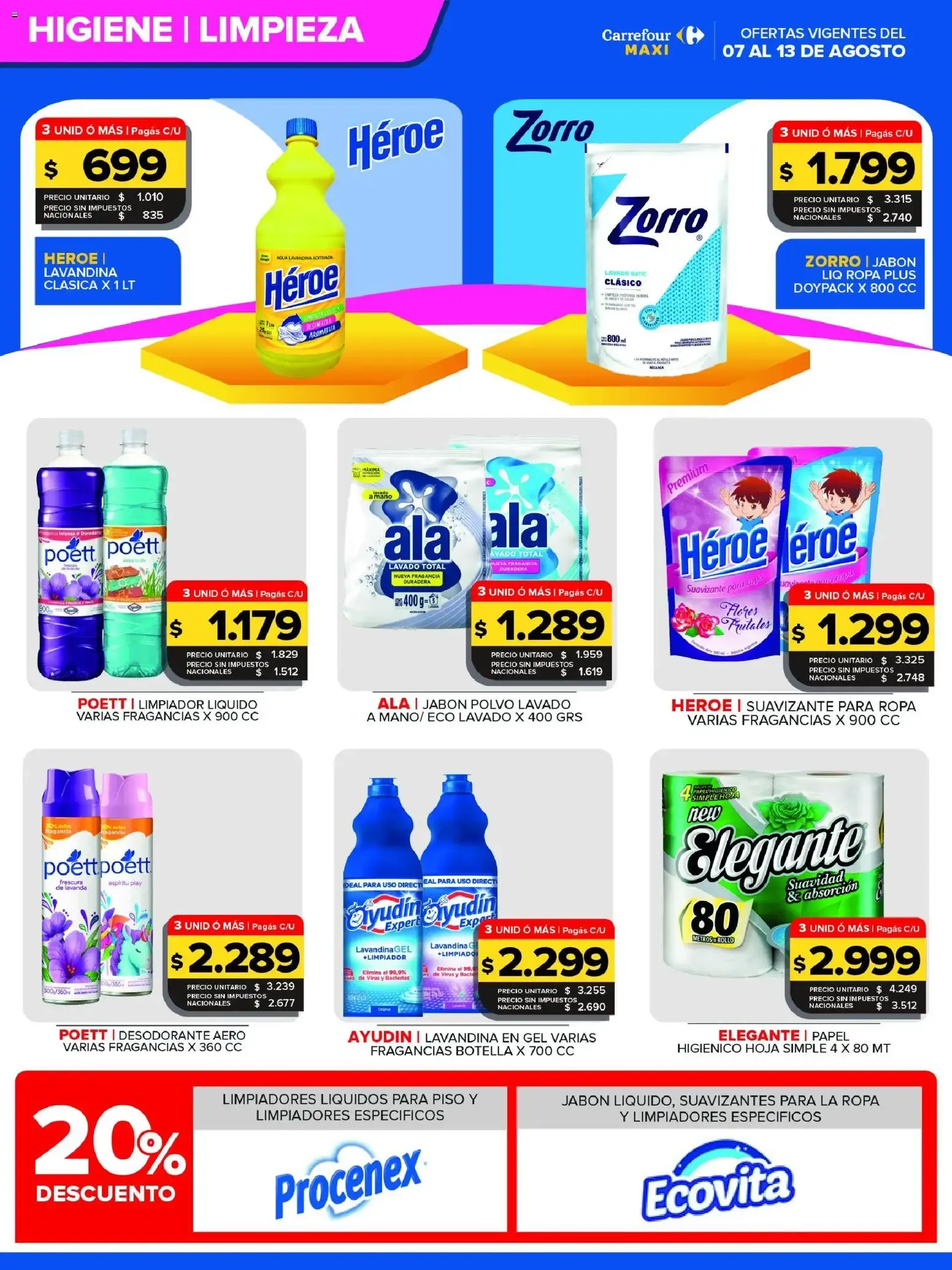 Ofertas de Carrefour Maxi catálogo del 07/08/2026 - 13/08/2026 7 de agosto al 13 de agosto 2026 - Página 4 del catálogo
