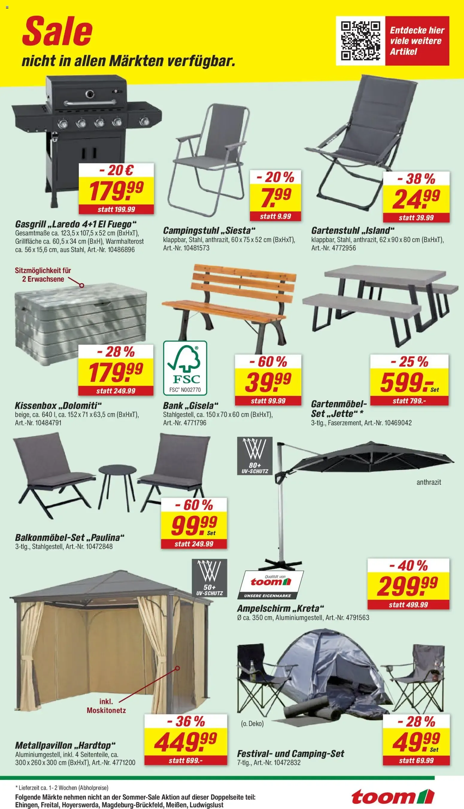 Toom Baumarkt Prospekt (ab 25.07.2026) zum Blättern von 25. Juli bis 31. Juli 2026 - Prospekt seite 5