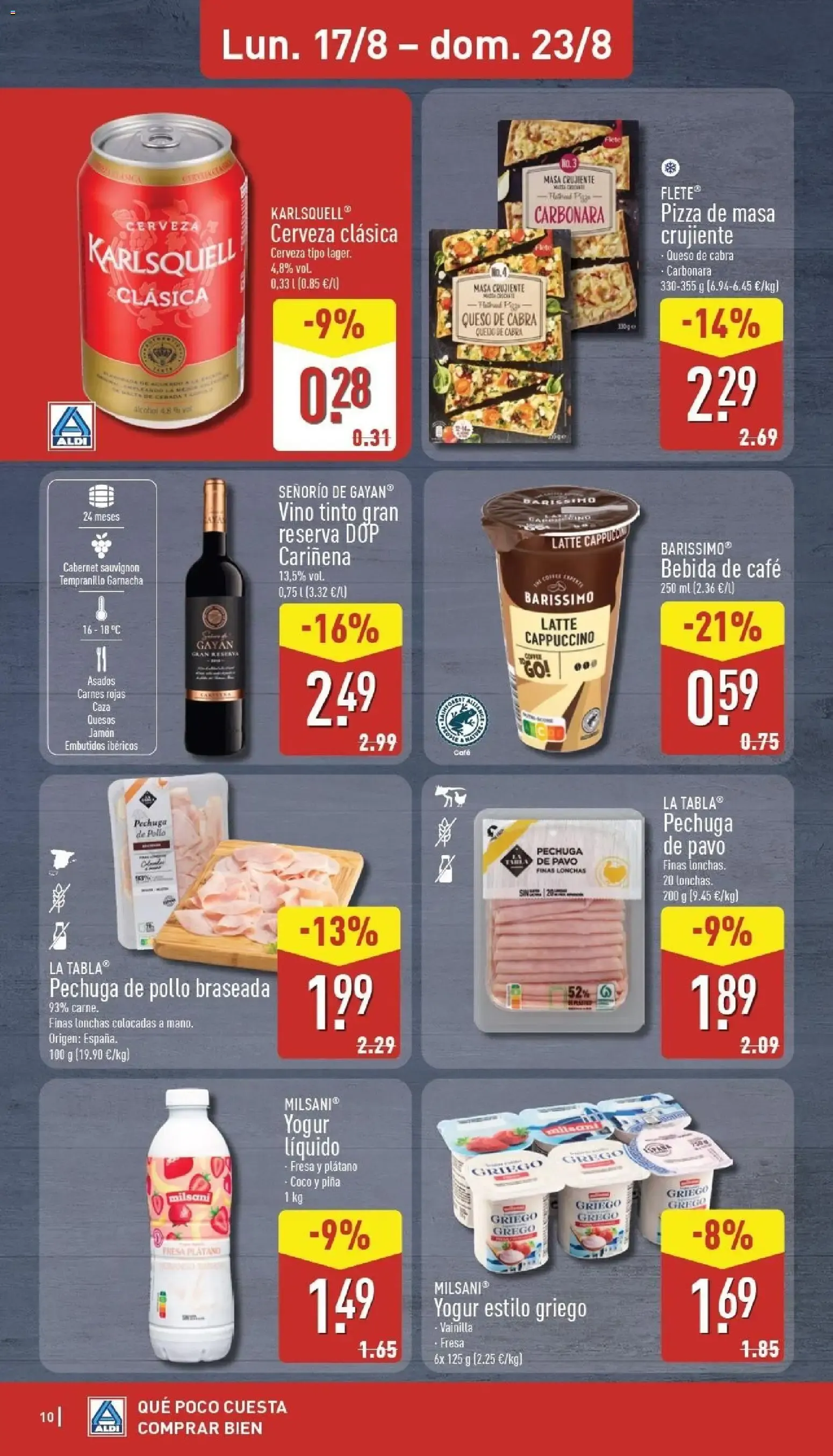Catálogo de Aldi: Frescura a precios para tirarse a la piscina 17 de agosto al 23 de agosto 2026 - Página 10