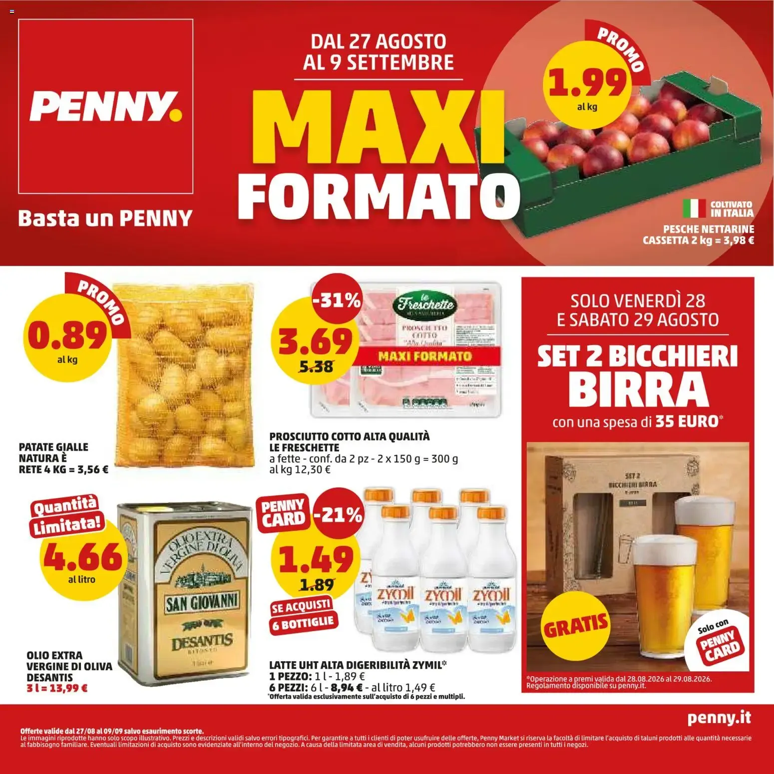 Volantino PENNY dal 27/08/2026 anteprima da 27 agosto a 9 settembre di 2026 - Pagina del volantino 1