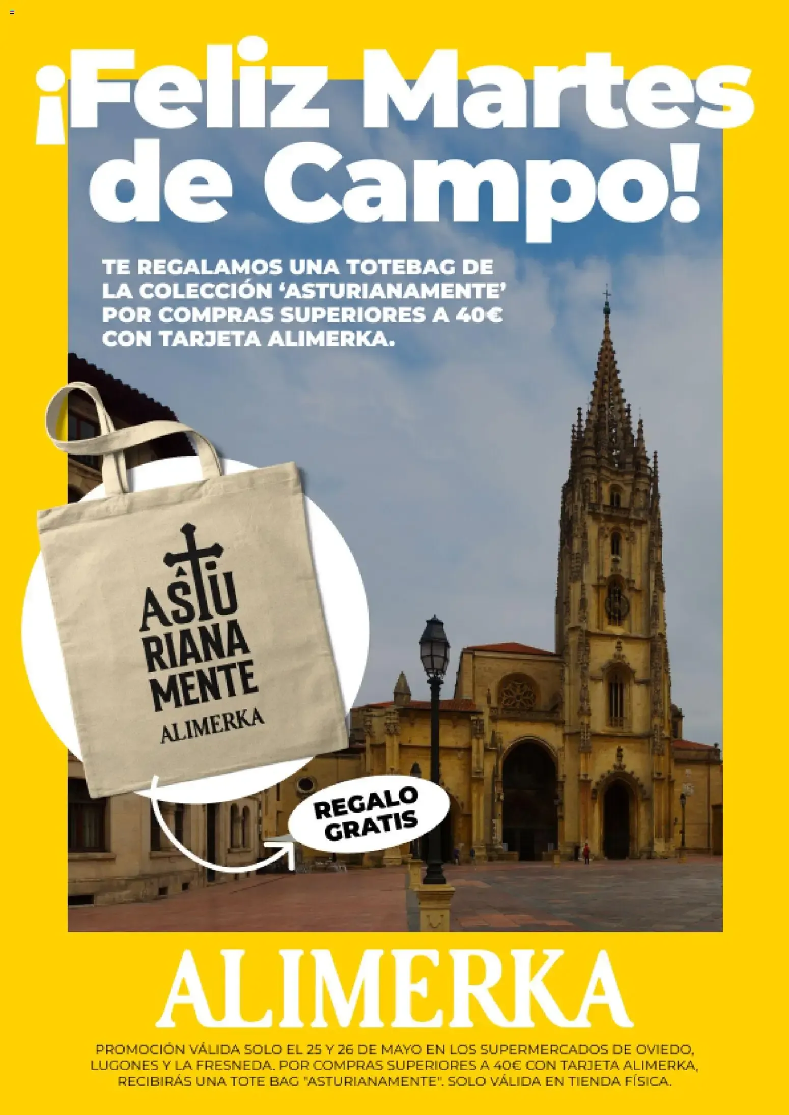 Alimerka Martes de Campo del 25/09/2026 | Catálogo
