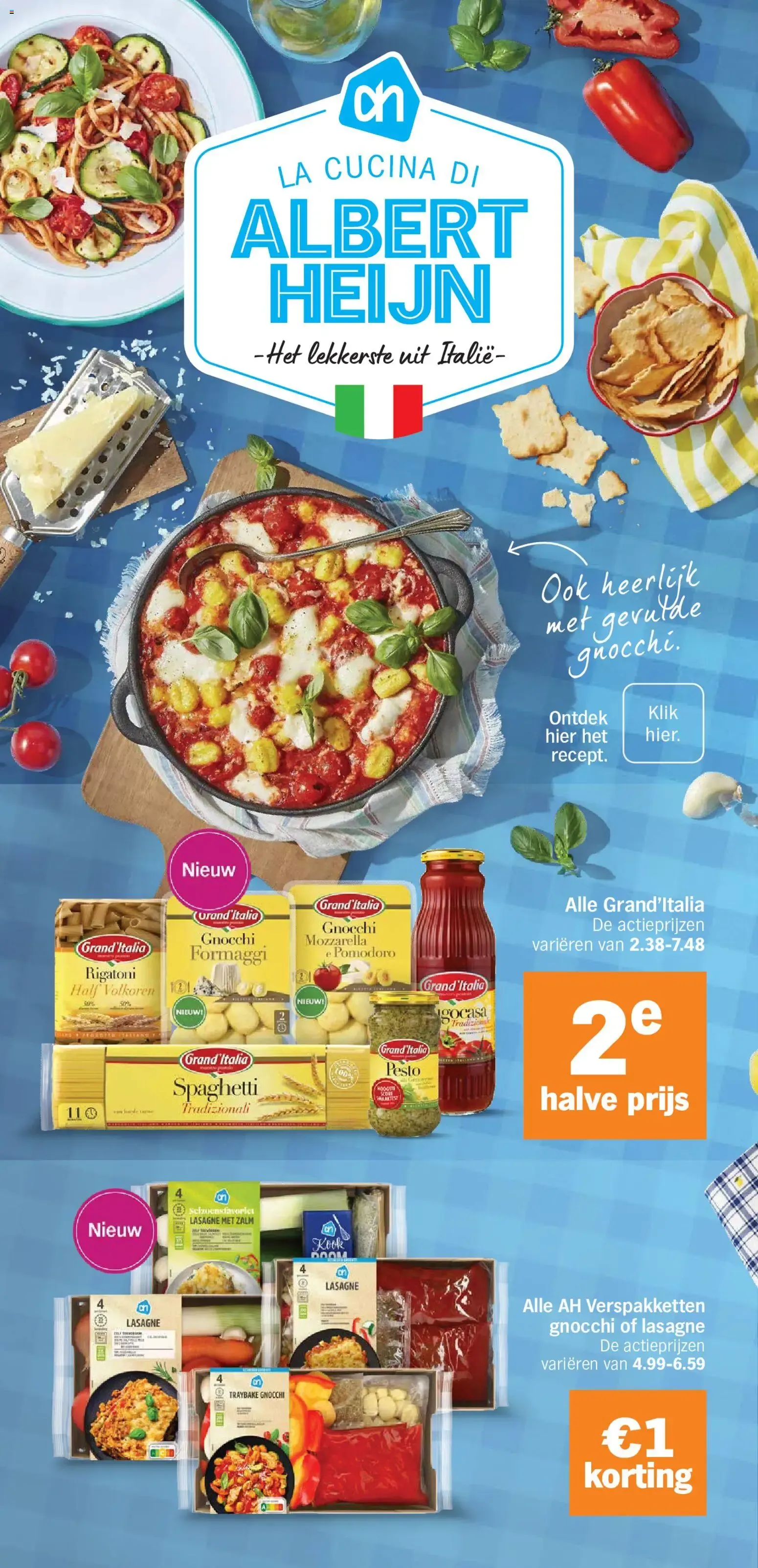 Albert Heijn Bonus: 1+1 gratis en productos Bertolli van 6 juli tot 12 juli 2026 - Folder pagina 3