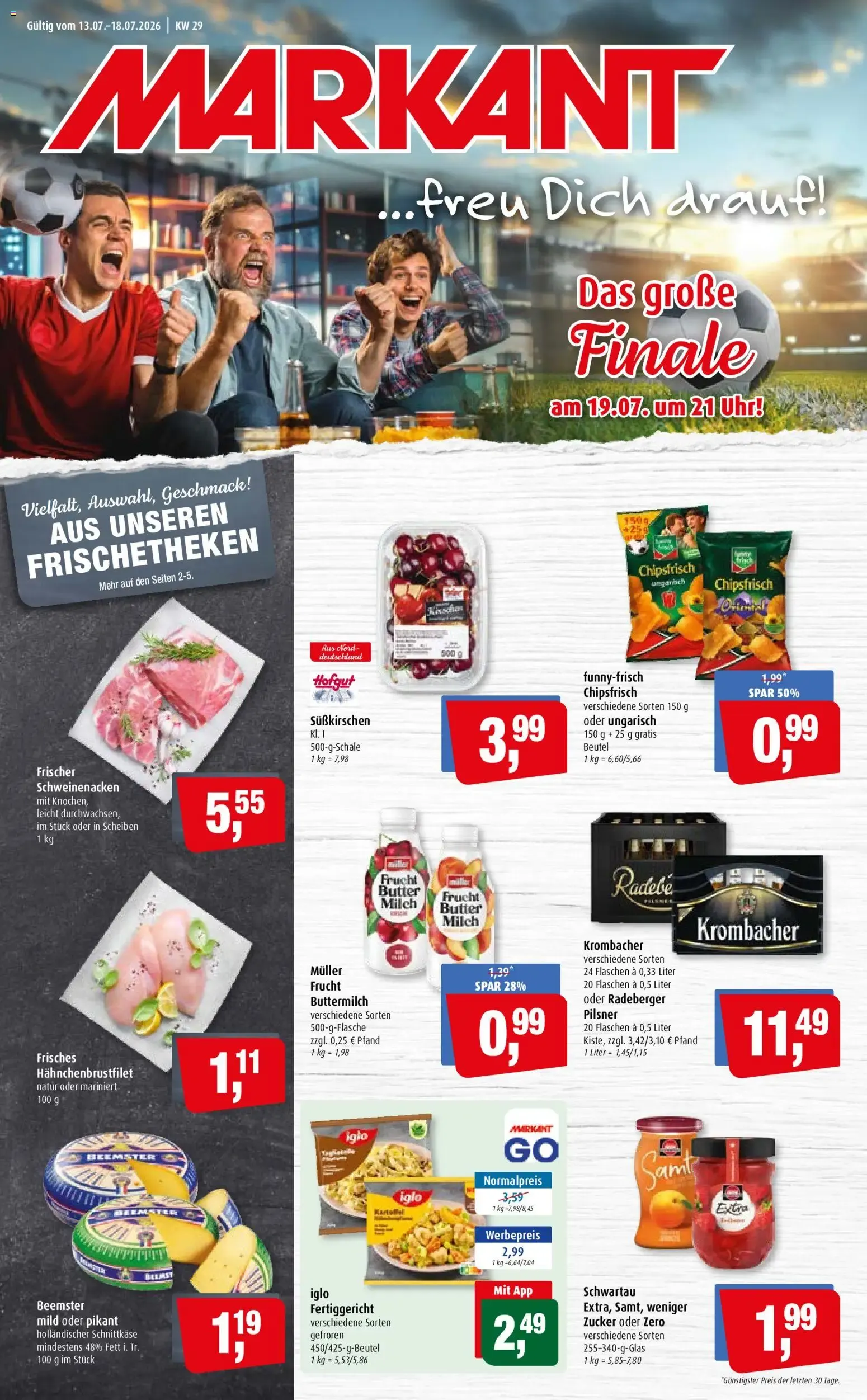 Markant Prospekt (ab 13.07.2026) zum Blättern von 13. Juli bis 18. Juli 2026 - Prospekt seite 1