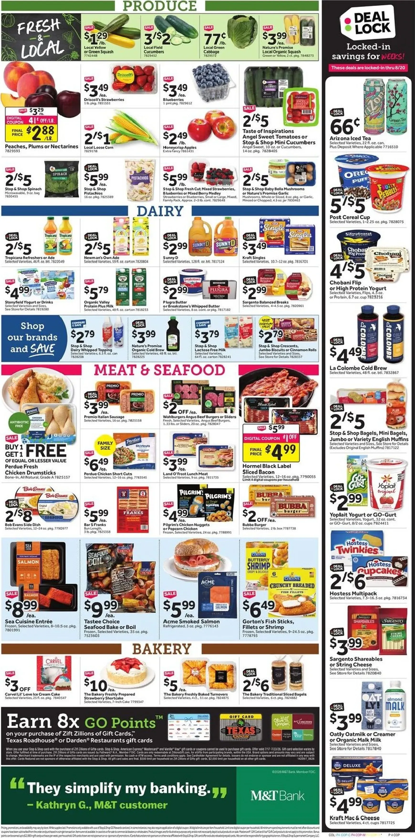 Weekly promotion Current Stop and Shop leaflet valid from Friday 07/17/2026 to Thursday 07/23/2026 spanning from July 17 to July 23 2026 - Page 10 for Catalogue 365