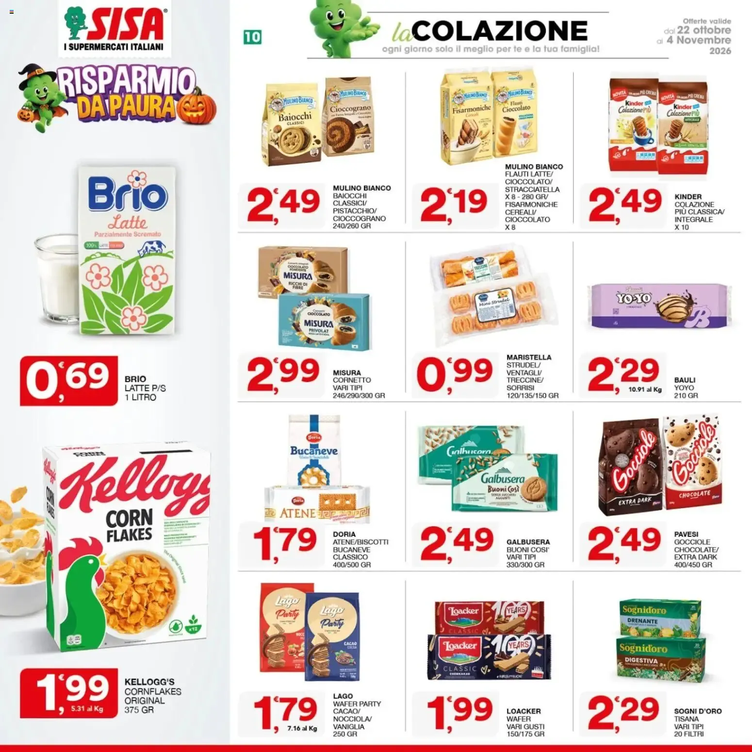 Nuovo Halloween volantino di SISA dal 22/10/2026 > offerte anteprima 🍂 da 22 ottobre a 4 novembre di 2026 - Pagina del volantino 9