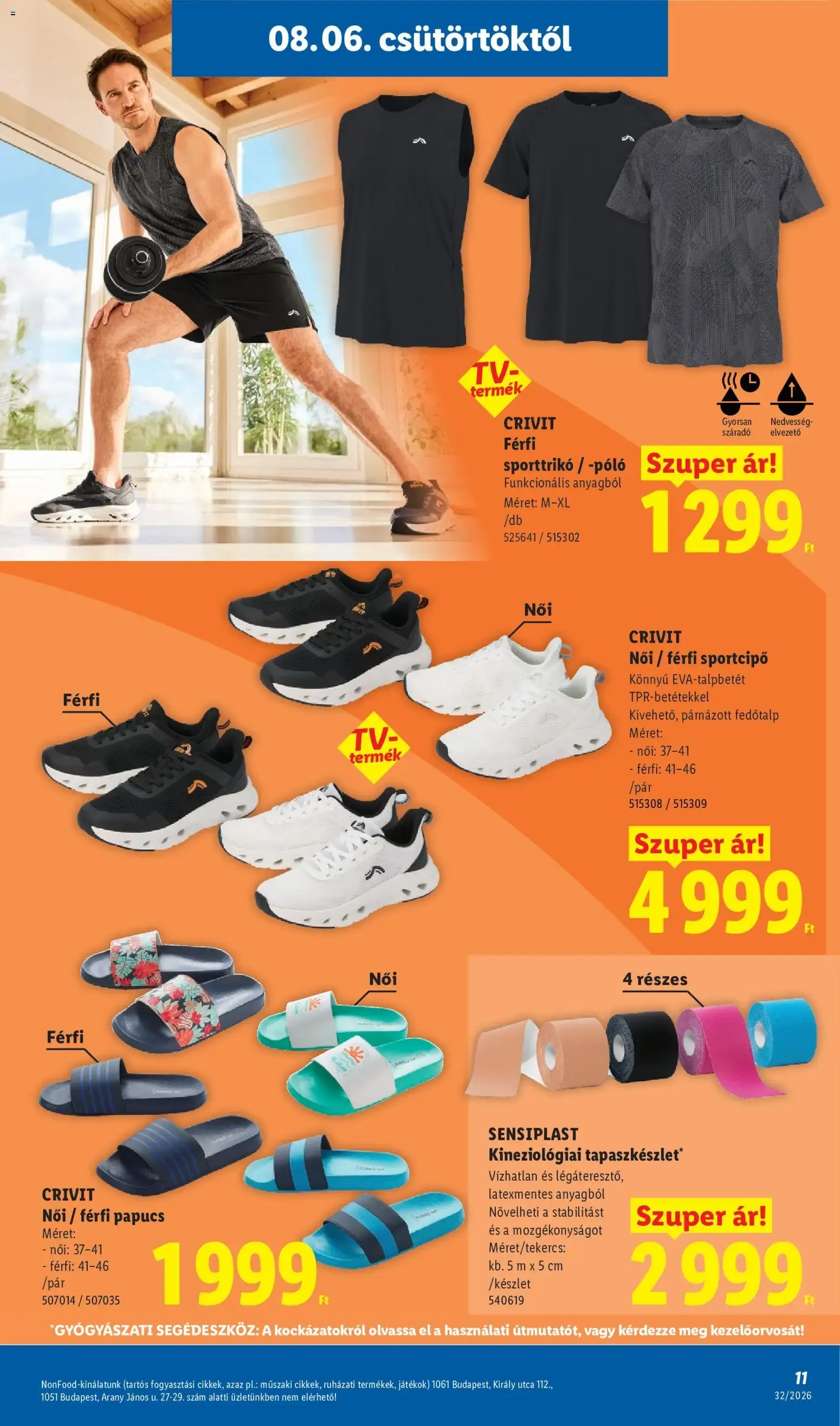 Katalógus Lidl Nonfood kínálatunk - 2026.08.06. -tól/töl > akció, lapozható szórólap 🛍️ augusztus 6.-tól augusztus 12.-ig 2026. - Oldal 11